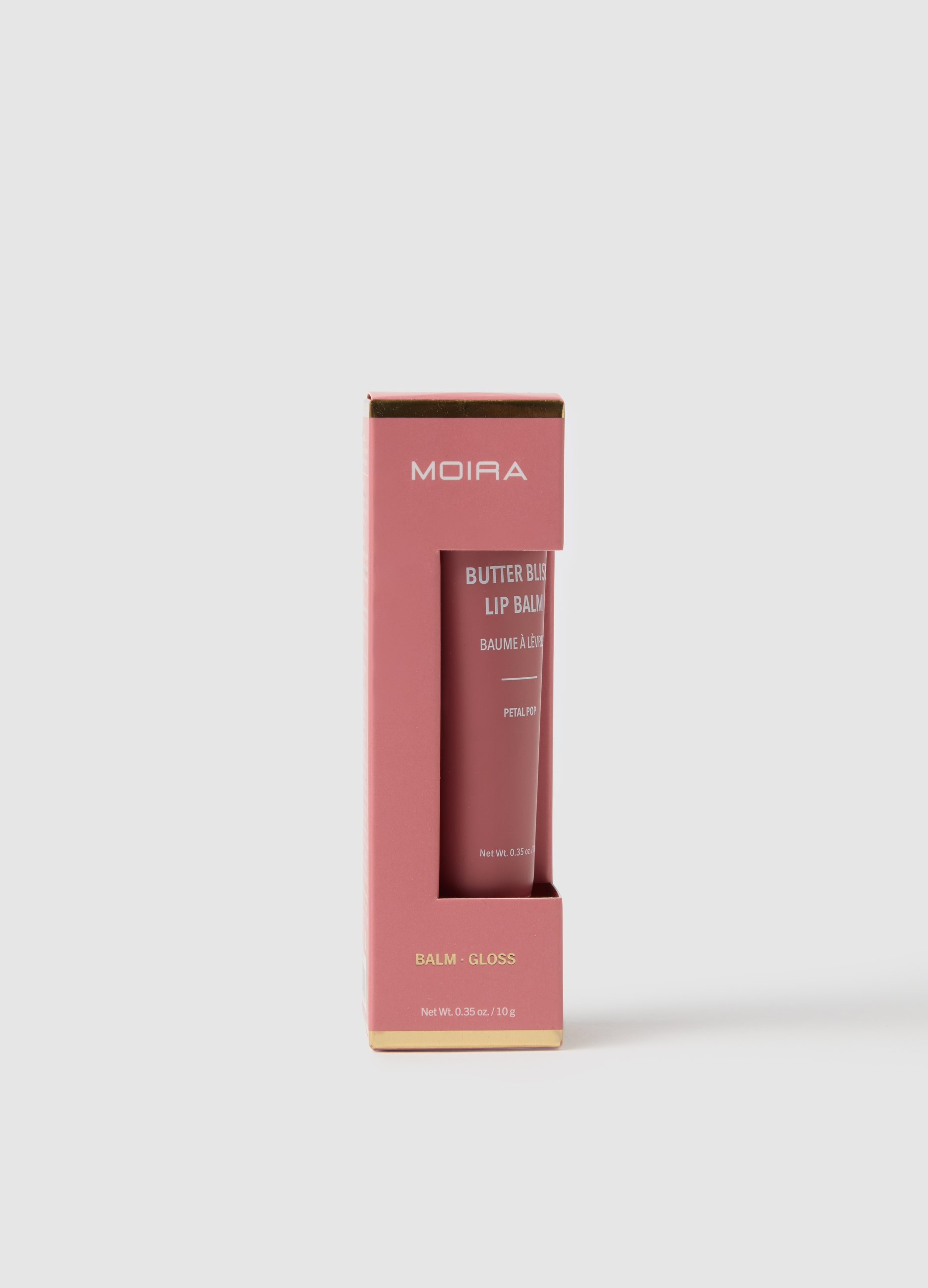 MOIRA, Moira Butter Bliss Lip Balm 003 Petal Pop Balsamo Labbra Colorato - Make-up Coreano, Donna, Rosa, Taglia: FASUL