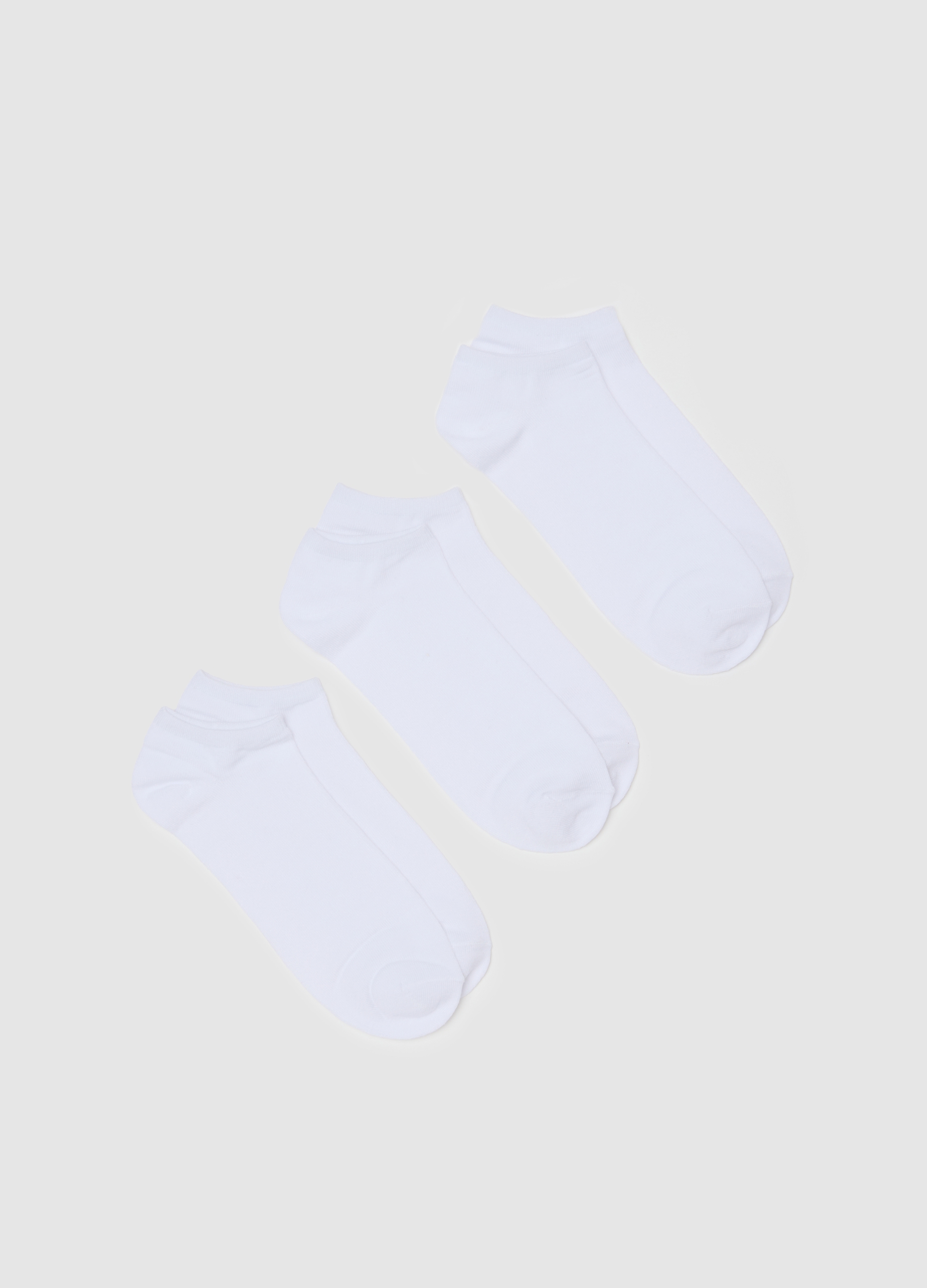 Set De Tripack De Calcetines Cortos En Azul Elástico, Hombre, Azul marino, Talla: 43/46