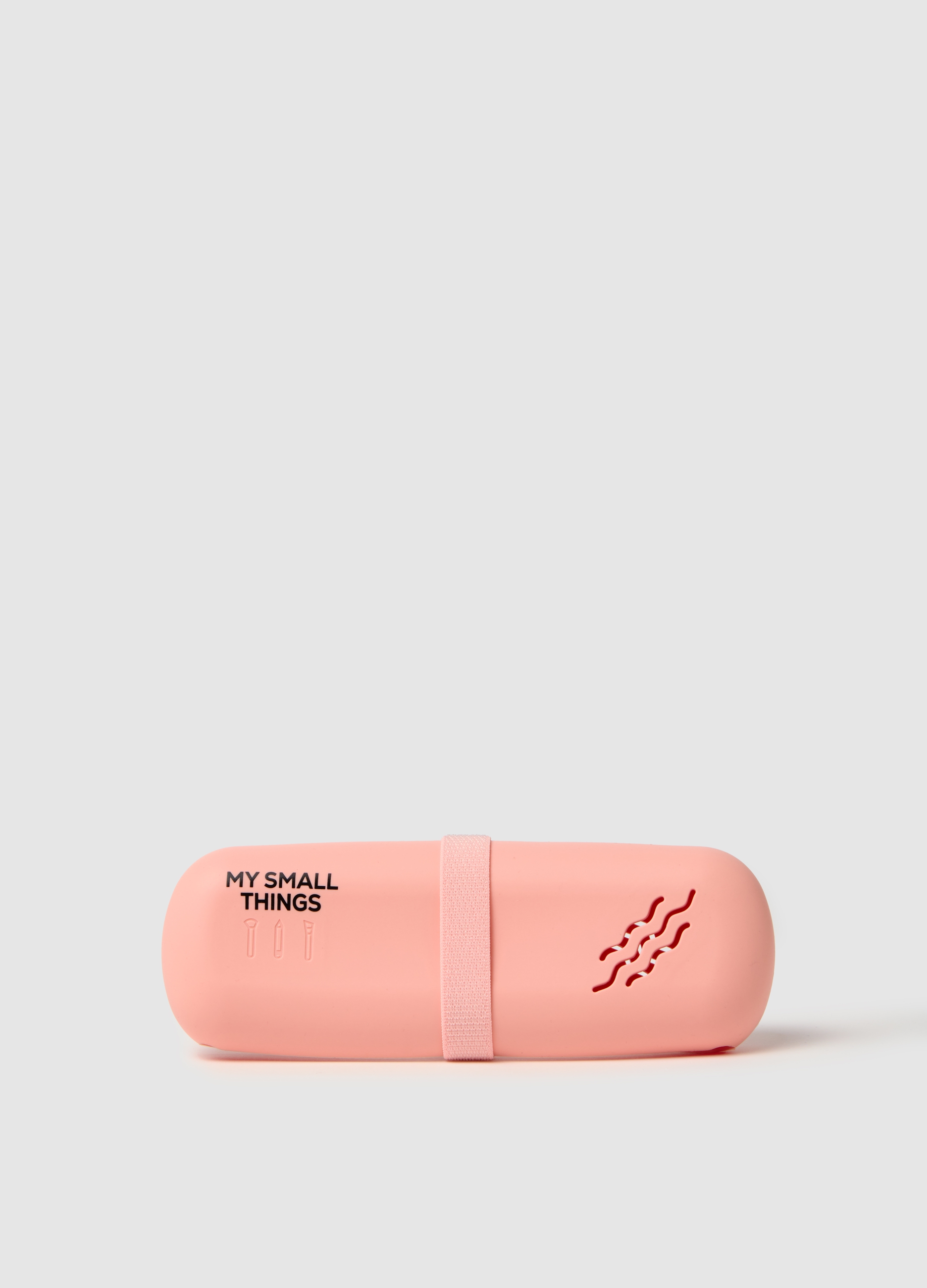 OVS, Astuccio Da Donna In Silicone Rosa Compatto, Rosa, Taglia: ONE SIZE