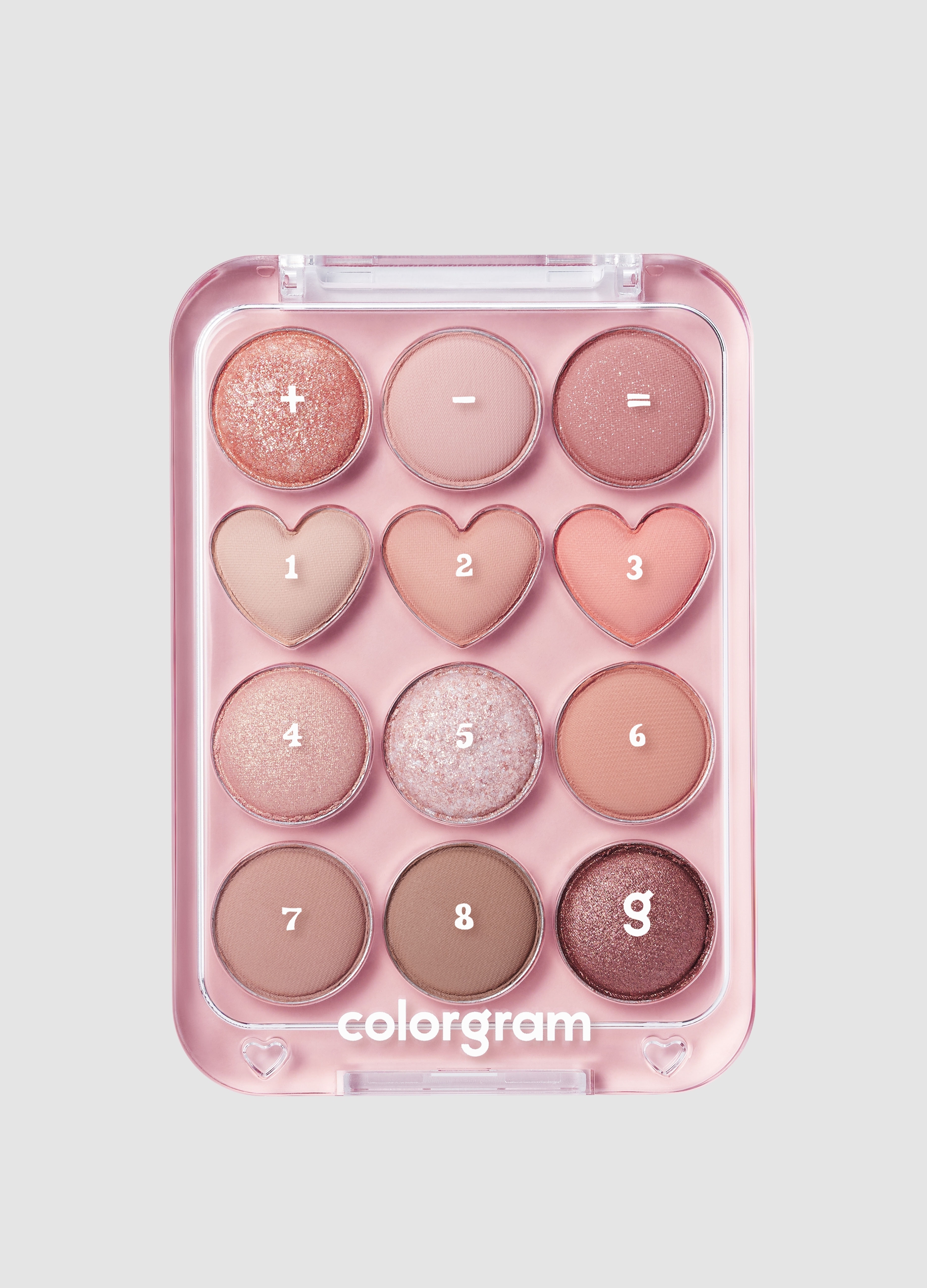 OVS, Pin Point Eyeshadow Palette 01 Peach+coral 9.9g - Make-up Coreano, Donna, , Taglia: FASUL