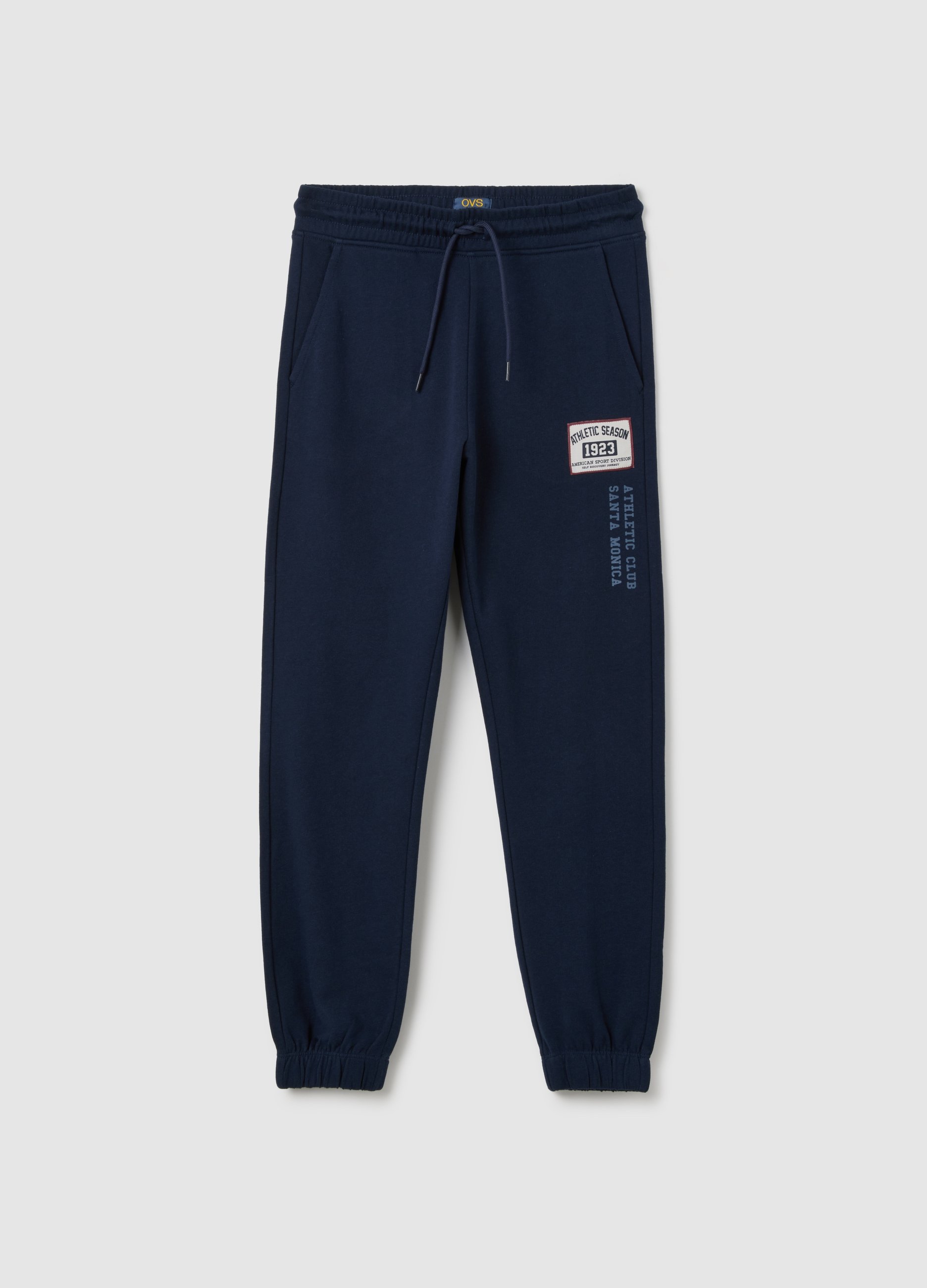 OVS, Jungen Jogginghosen Aus Reiner Baumwolle Im Regular Fit, Junge, Marineblau, Größe: 10-11