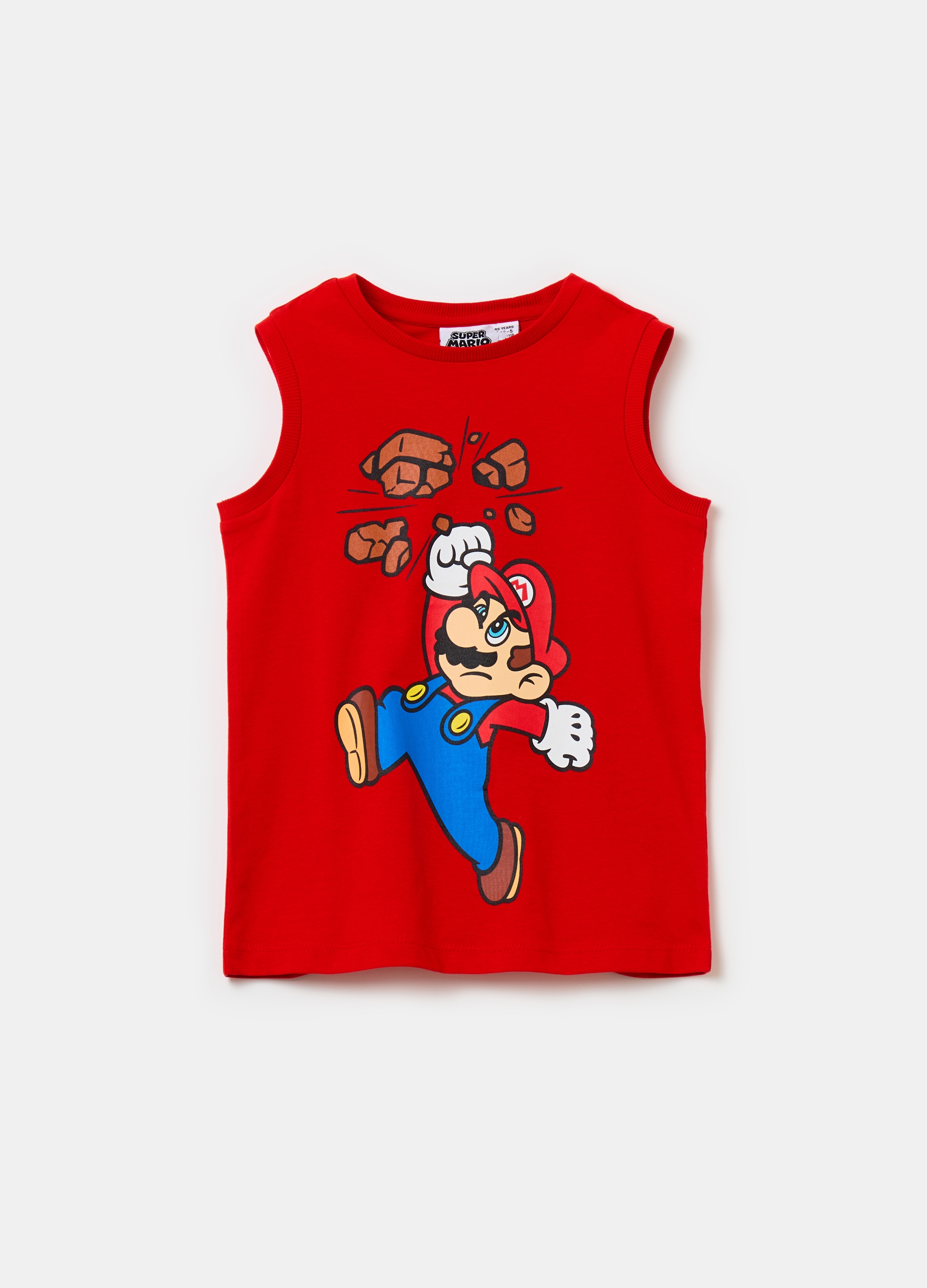 OVS, Vogatore Con Stampa Super Mario™, Bambino, Rosso, Taglia: 3-4