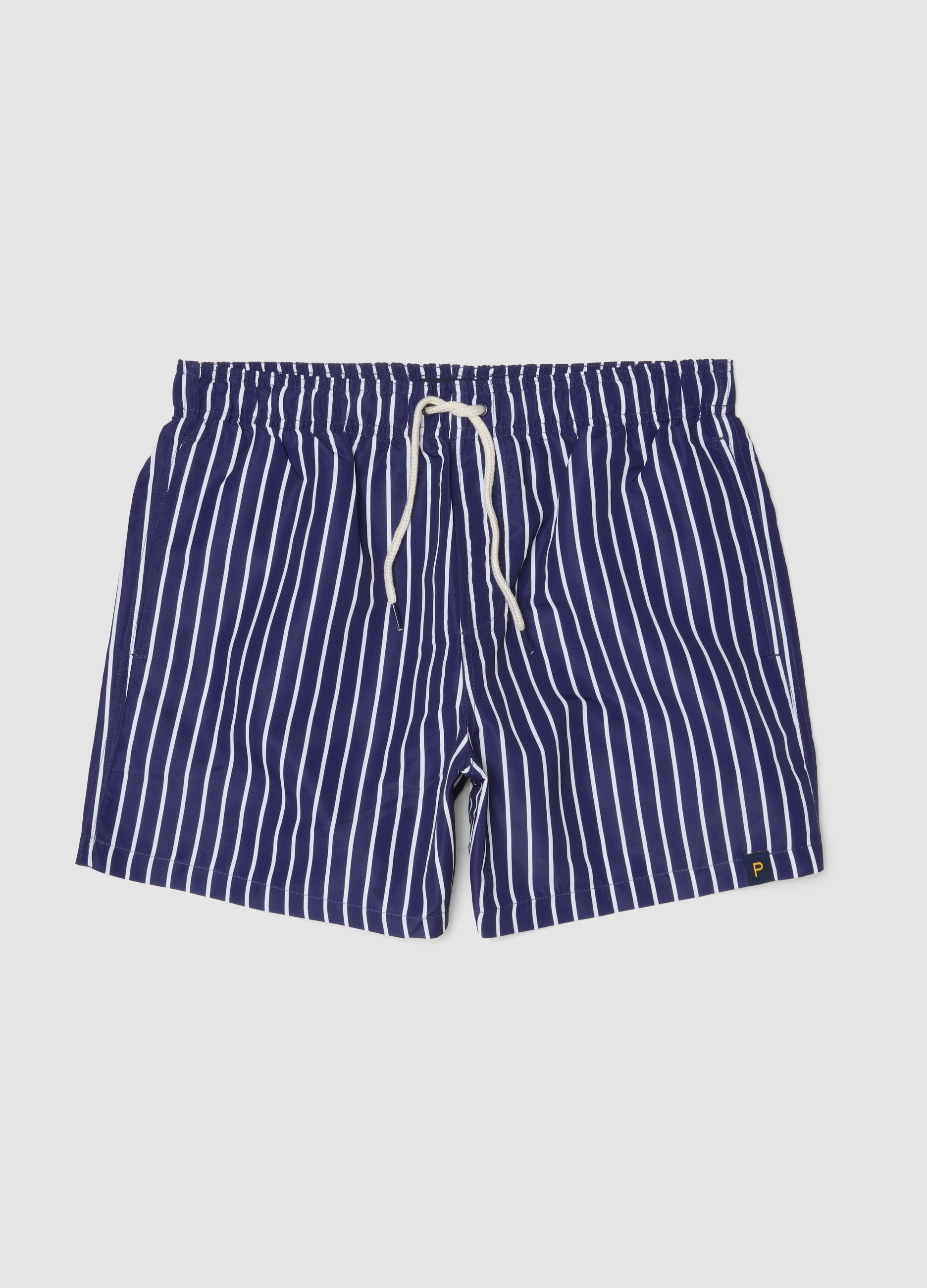 PIOMBO, Bañador Azul De Rayas, Hombre, Morado, Talla: XXL