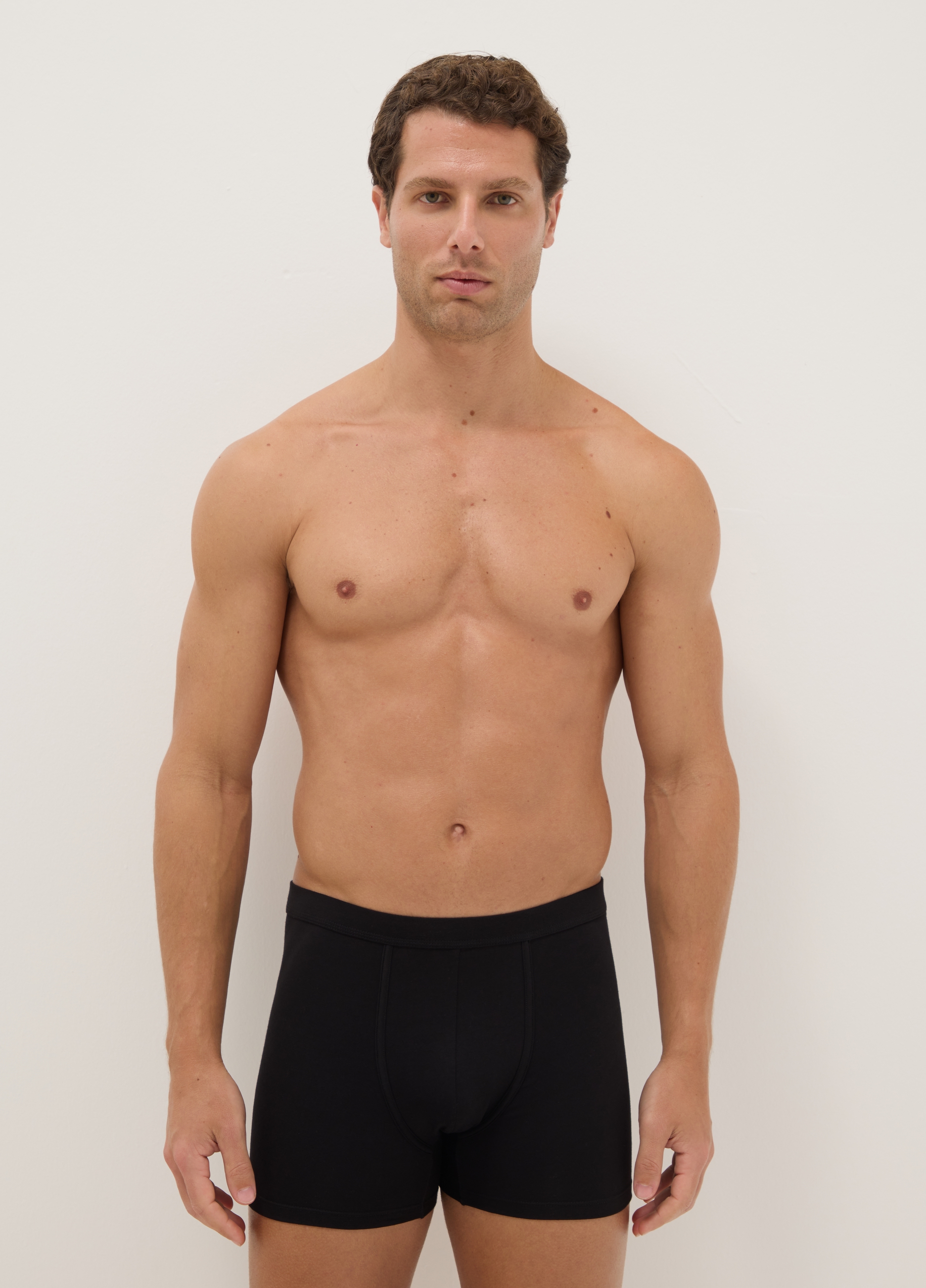 Dúopack De Bóxers Negros De Algodón Elástico Ajuste Regular, Hombre, Gunmetal, Talla: XL