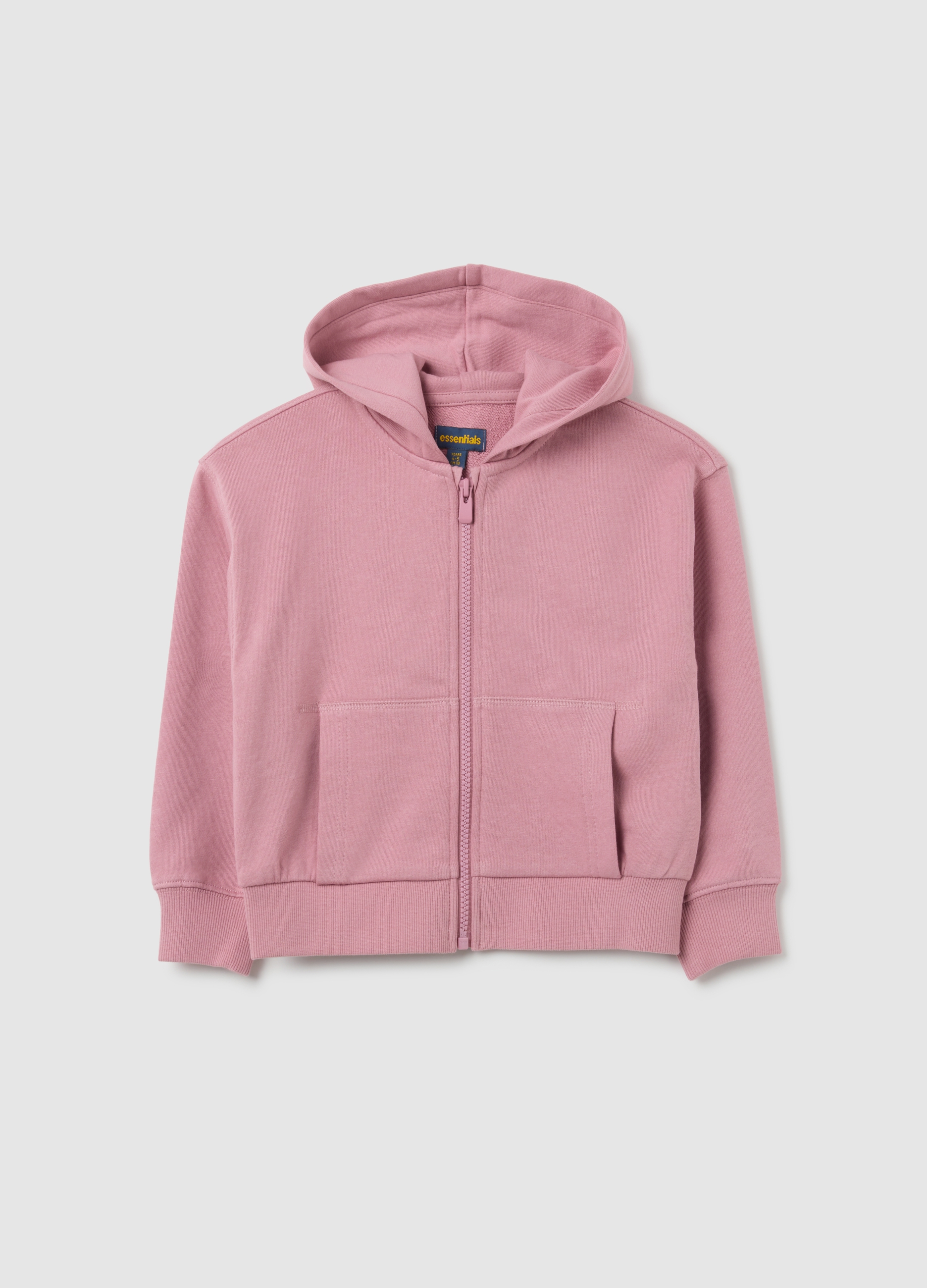 OVS, Mädchen-sweatshirt Aus Reiner Baumwolle In Rosa, Großer Passform, Mädchen, Malve, Größe: 3-4