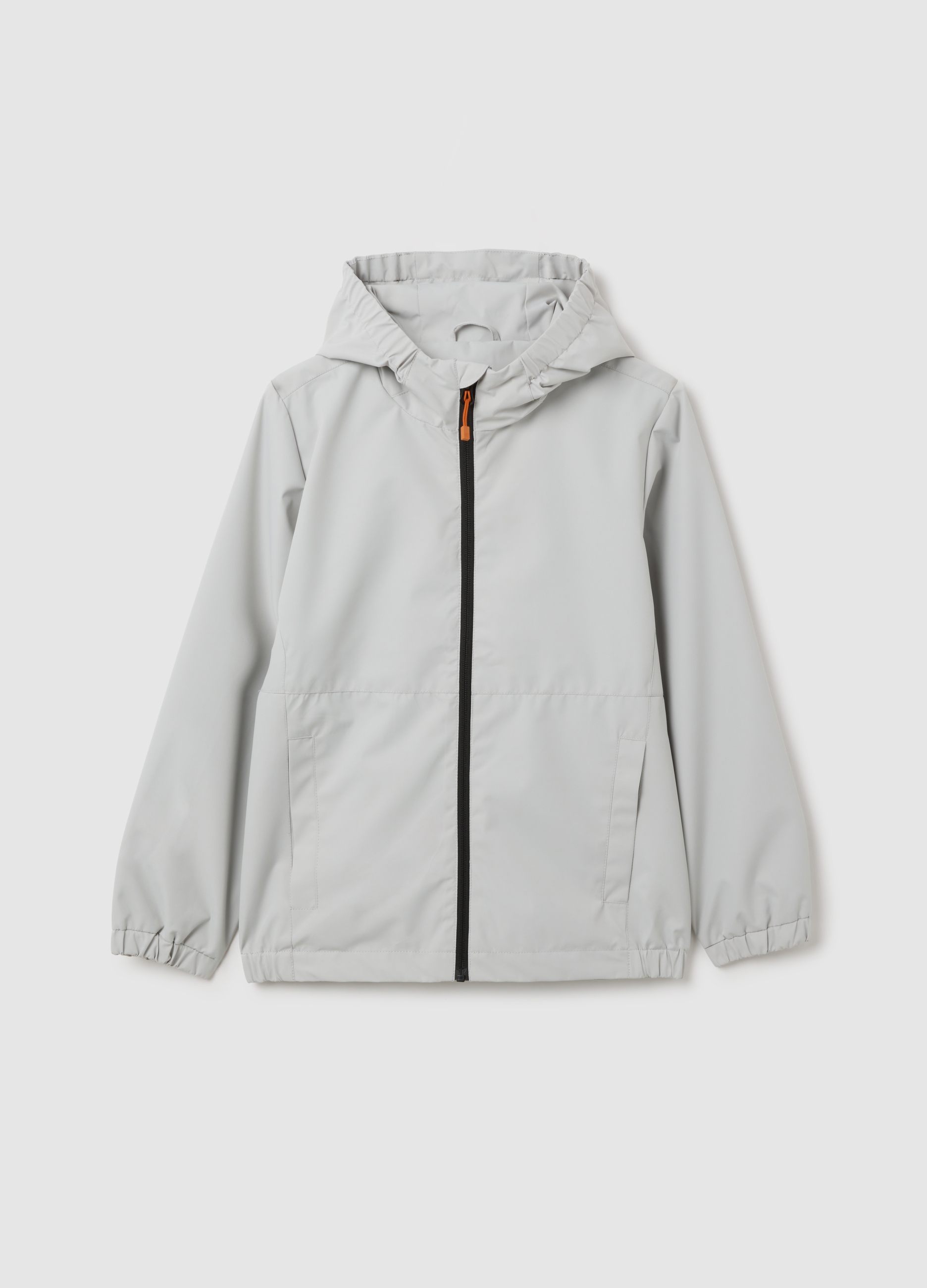 OVS, Jungen-windjacke In Grau, Reguläre Passform, Junge, Aschgrau, Größe: 10-11