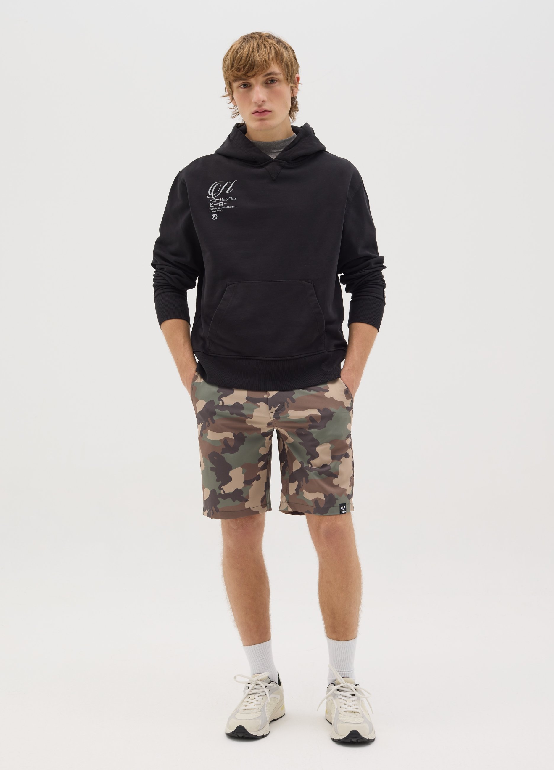 OVS, Boxer De Baño Camuflaje Milk+hero, Hombre, Multicolor, Talla: S