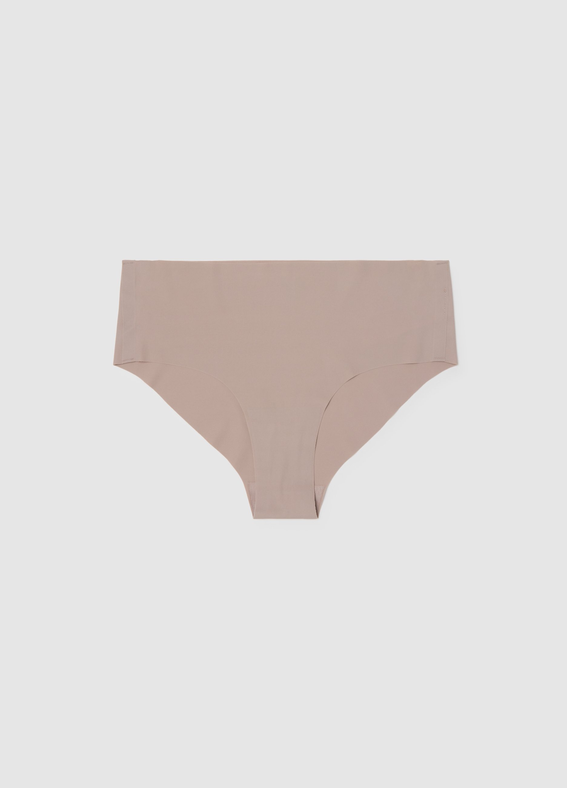 Slip Beige A Vita Alta, Mujer, Beige Claro, Talla: 5