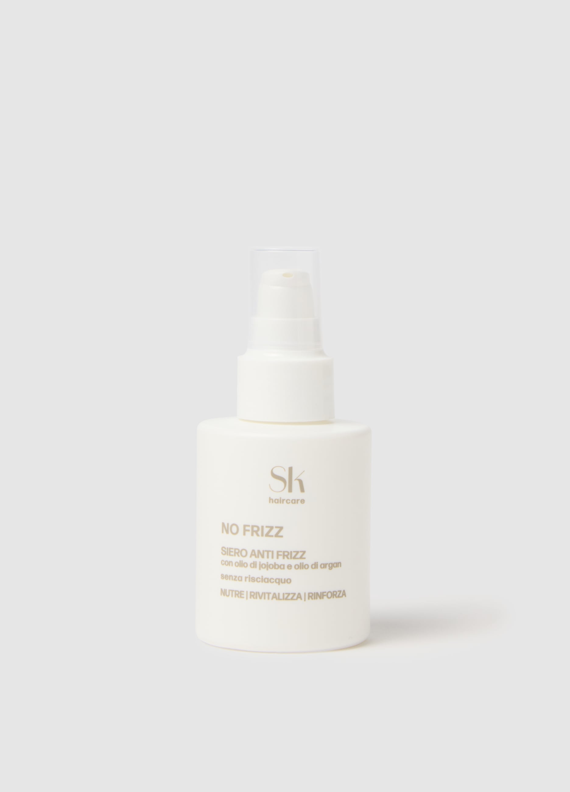 SHK, Siero Capelli Anti Crespo, Unisex, Grigio, Taglia: FASUL
