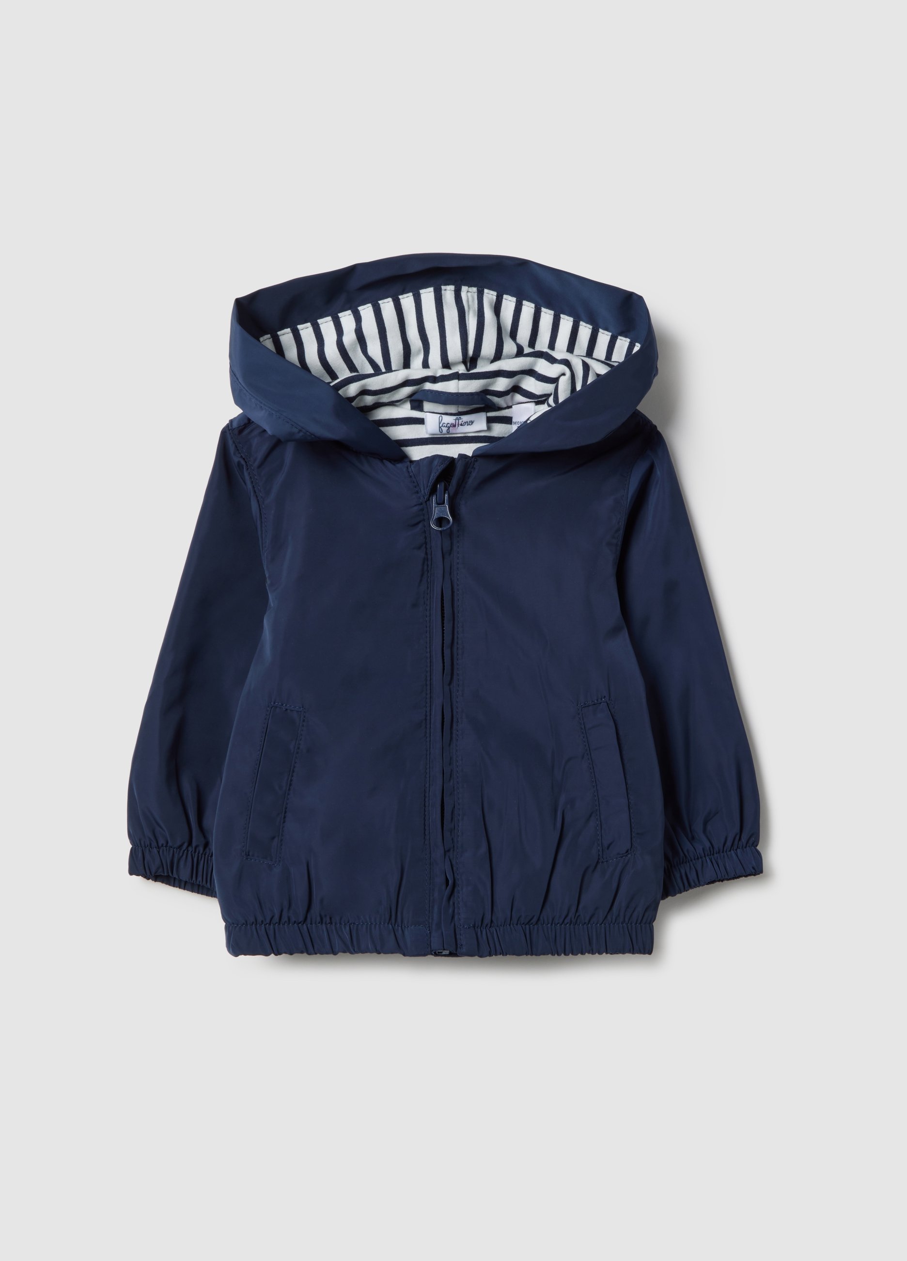 FAGOTTINO, Chaqueta Azul Regular Fit Con Capucha Para Bebés, Bebé Niño, Blu Bluette, Talla: 6-9