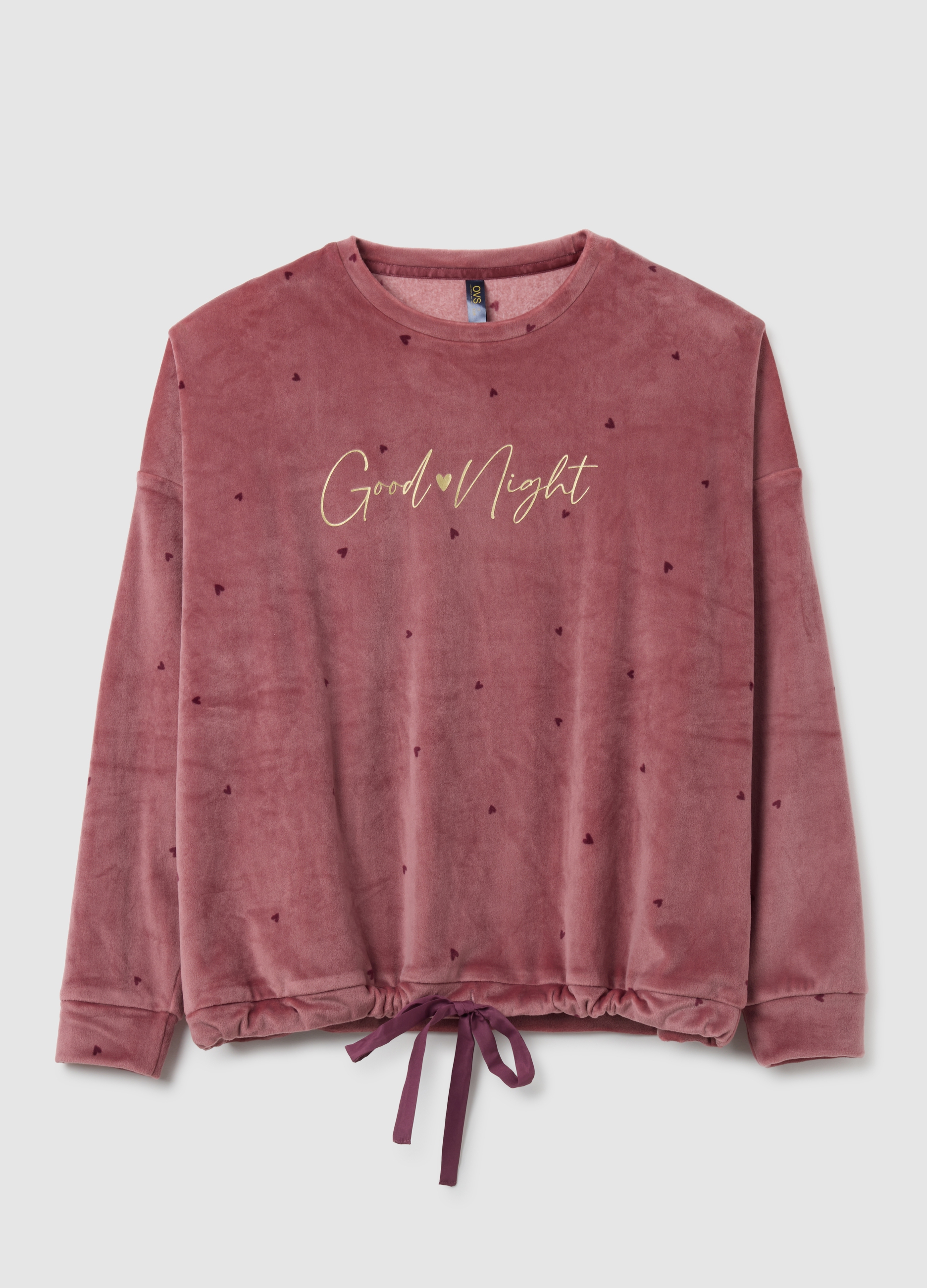 Sudadera Rosa De Tejido Elástico, Mujer, Rosa Claro, Talla: XL