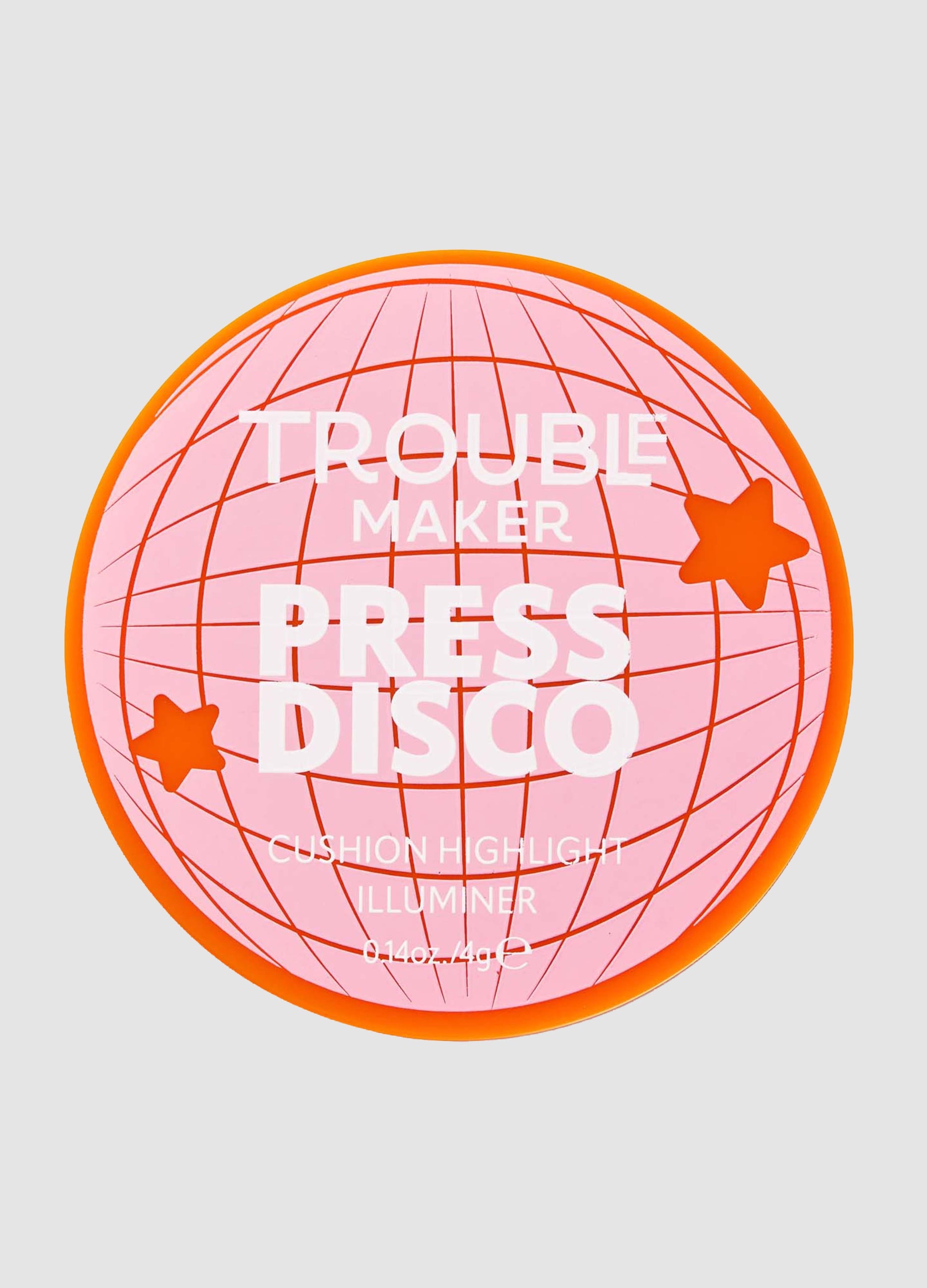 OVS, Press Disco Cushion Highlight Disco Ball Silver 4ml, Unisex, , Taglia: FASUL