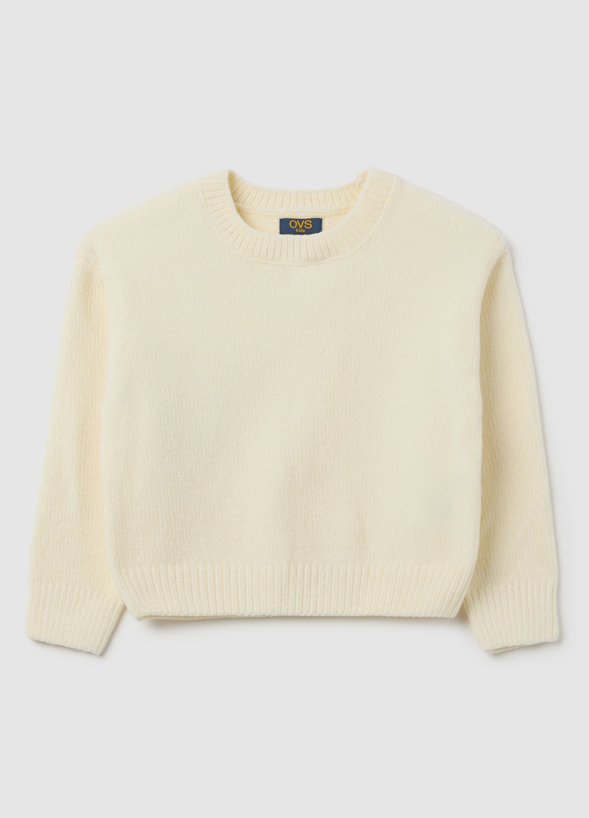 Maglione Da Bambina Beige Regular Fit, Niña, Beige Claro, Talla: 4-5