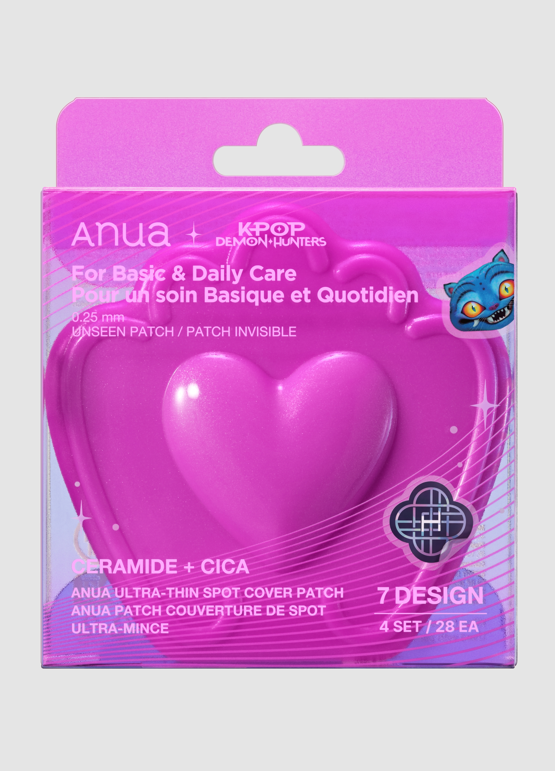 ANUA, Ultra-thin Spot Cover Patch 28 - Anua Kpop Demon Hunters, Donna, Bianco, Taglia: FASUL