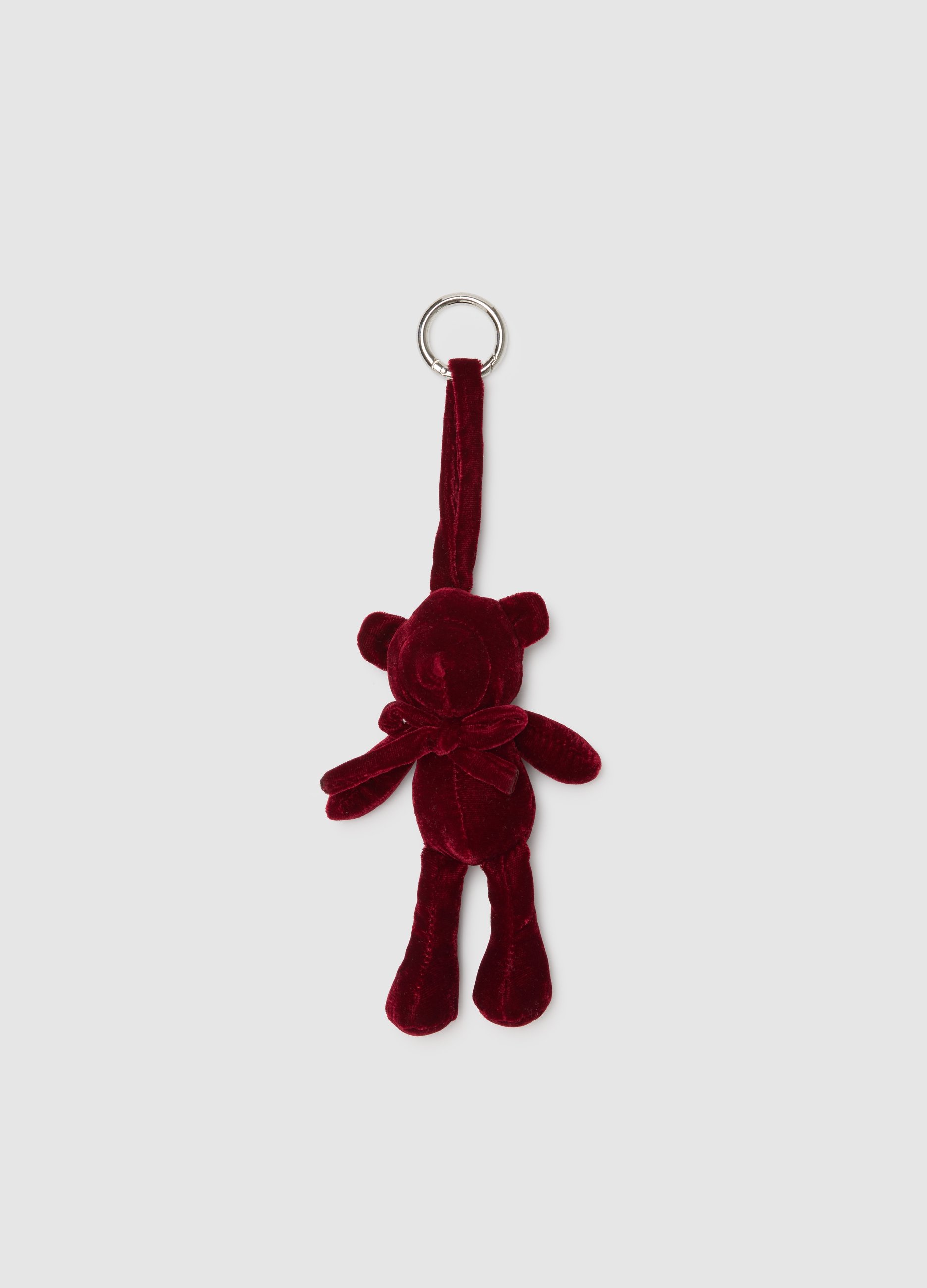 OVS, Portachiavi In Rosso Con Orsetto, Donna, Rosso, Taglia: ONE SIZE