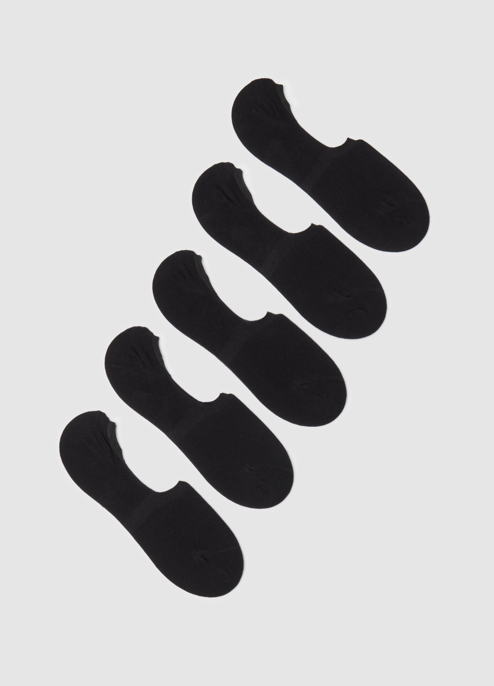 OVS , Set Cinque Fantasmini Stretch, Uomo, Nero, Taglia: 38-42