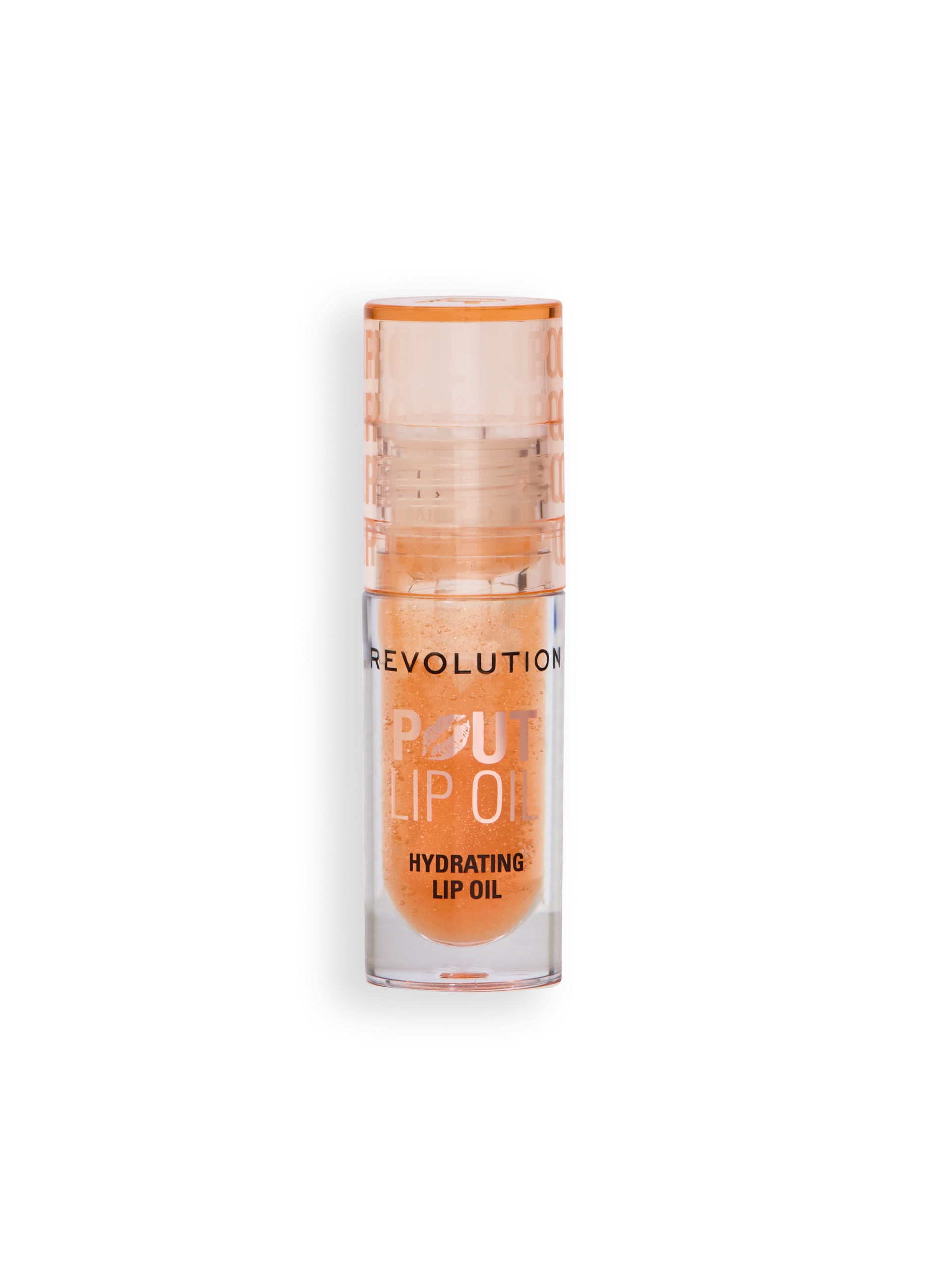 REVOLUTION, Pout Lip Oil Honey Shimmer, Donna, Arancione, Taglia: FASUL