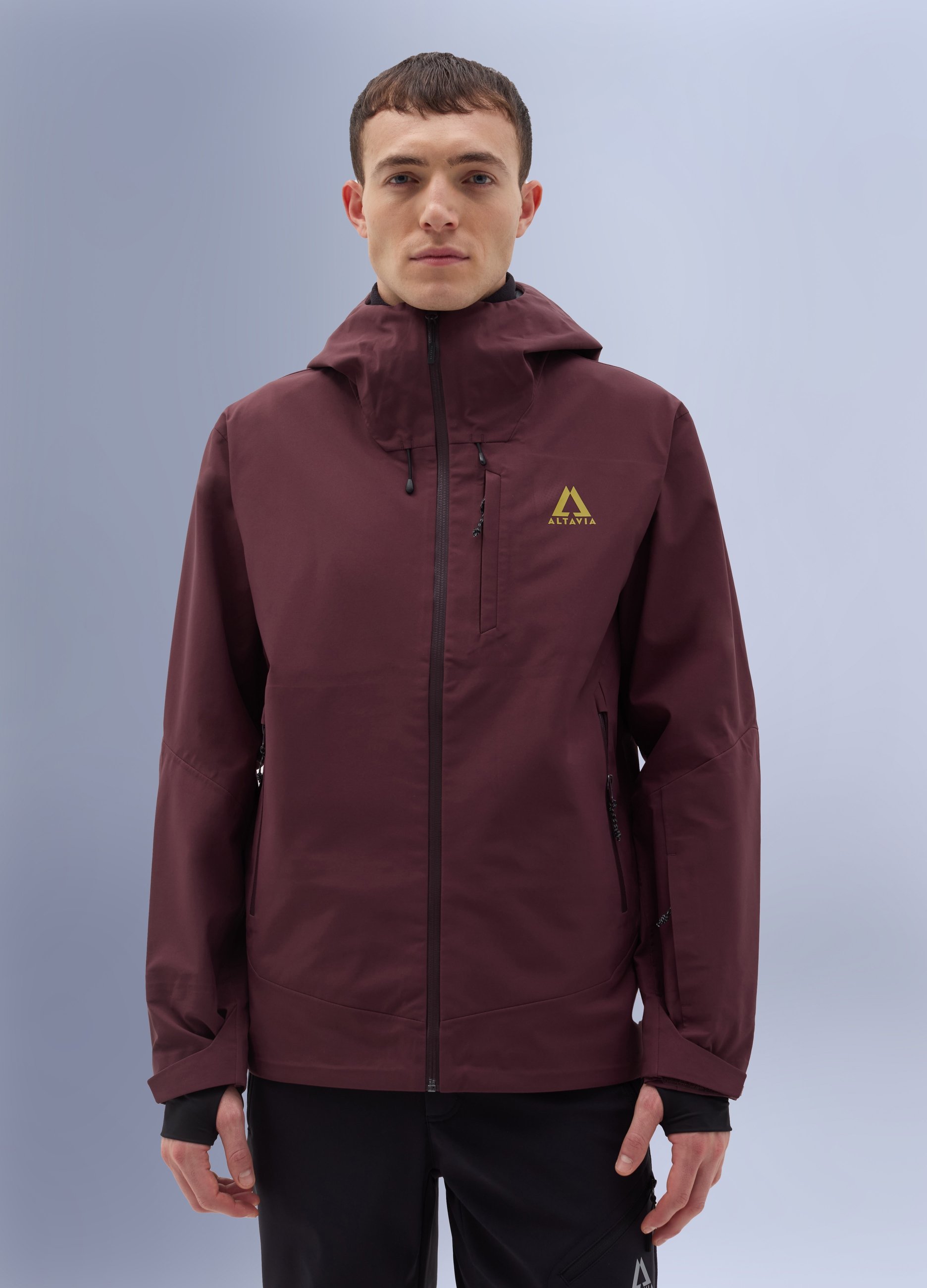 Chaqueta Térmica De Esquí Altavia By Deborah Compagnoni, Hombre, Púrpura Vino, Talla: XXL