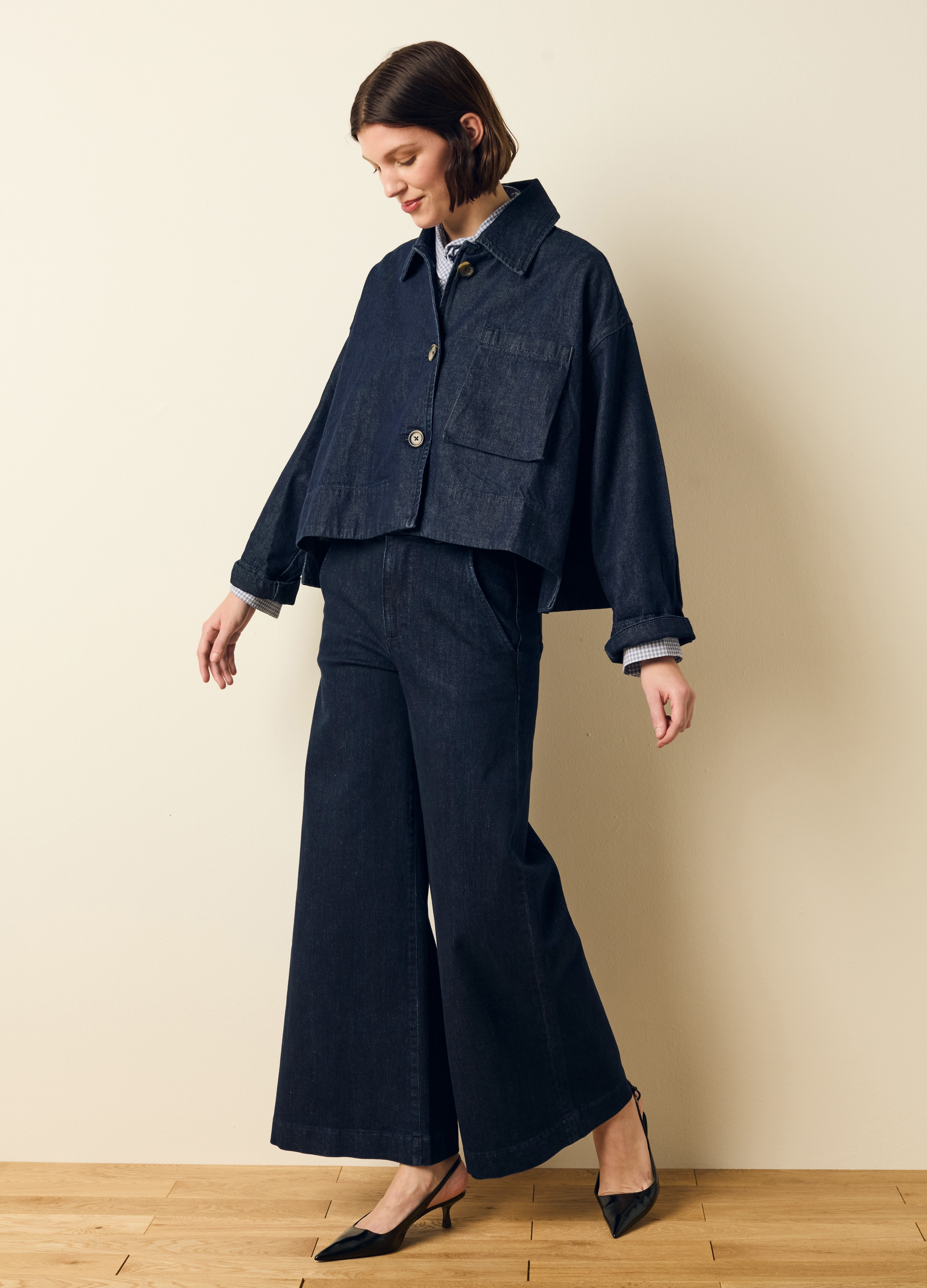 OVS, Jeans A Gamba Larga, Donna, Denim, Taglia: 38