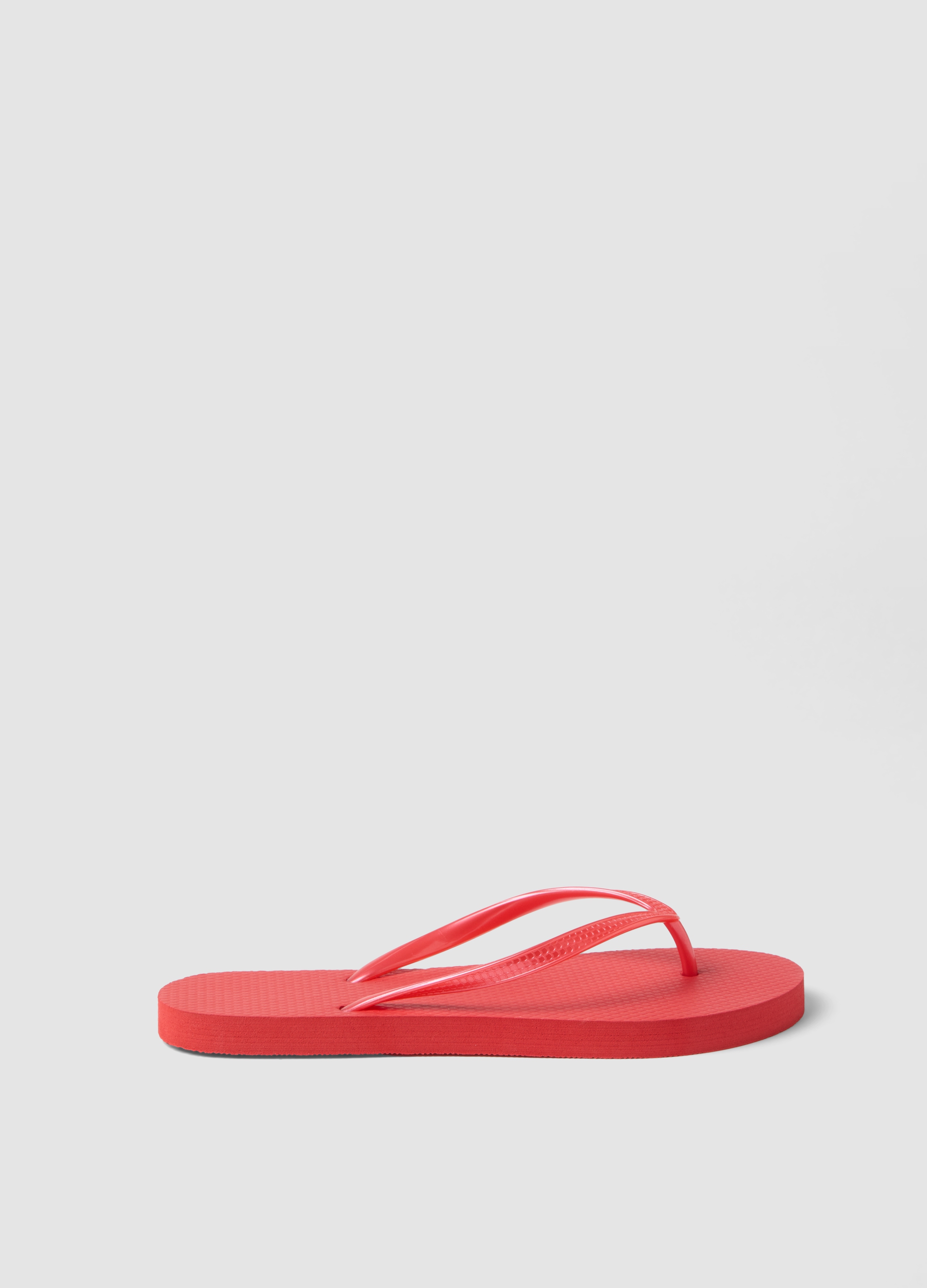 Chanclas Clásicas Rojas, Mujer, Rojo, Talla: 39