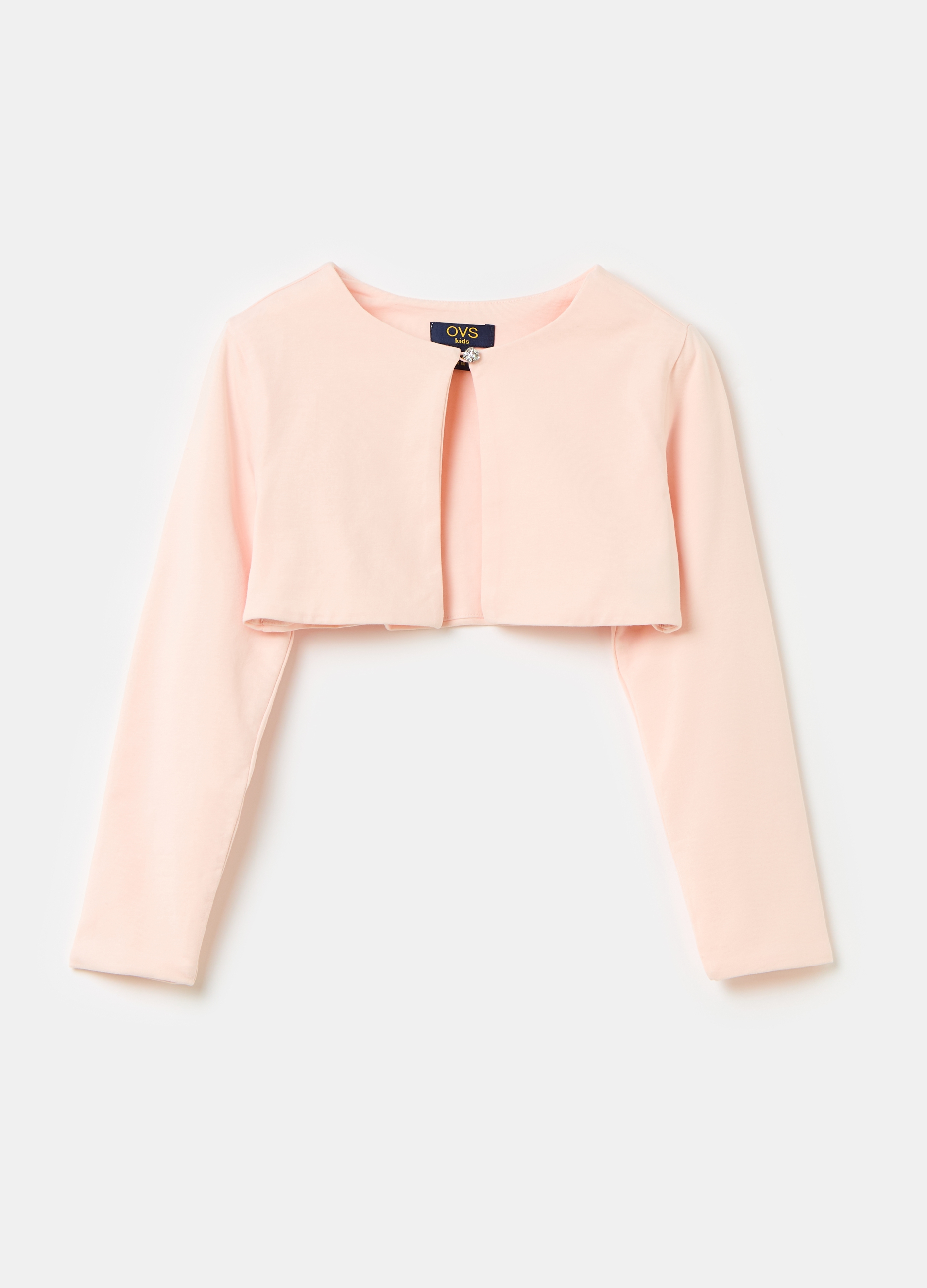 OVS, Cardigan Scaldacuore Tinta Unita, Bambina, Rosa, Taglia: 4-5