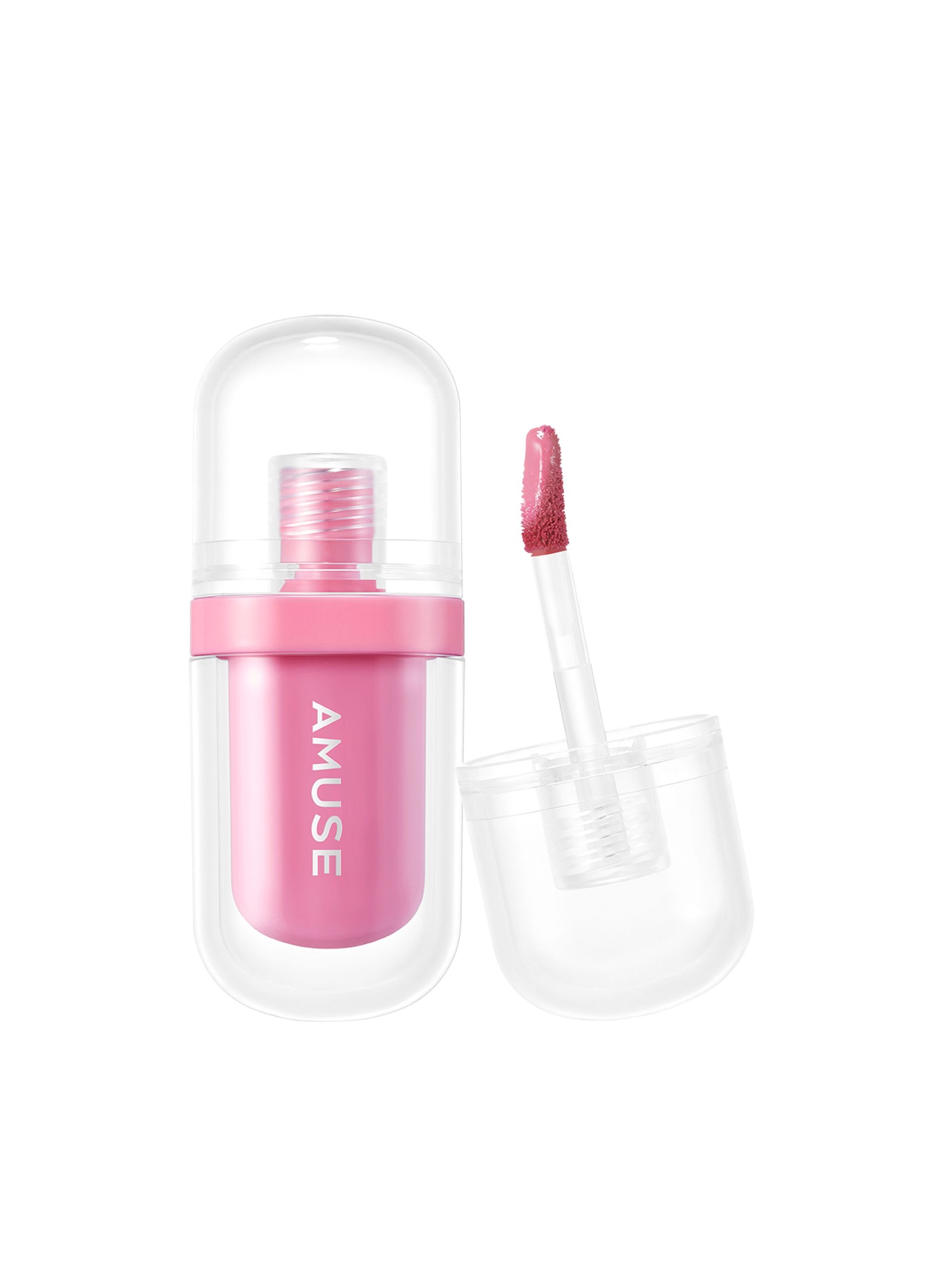 AMUSE, Tinta Labbra Dal Fantastico Effetto Glossy. Colore Vibrante E Labbra Idratate Per 12 Ore - Make-up Coreano, Donna, Viola, Taglia: FASUL