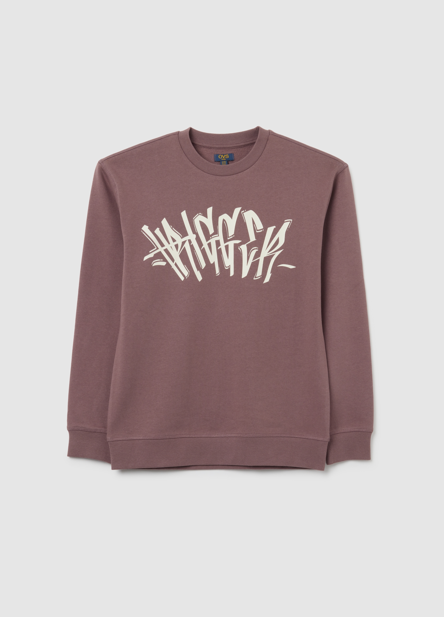 OVS KIDS, Sudadera Morada De Cuello Redondo, Niño, Marrón, Talla: 13-14