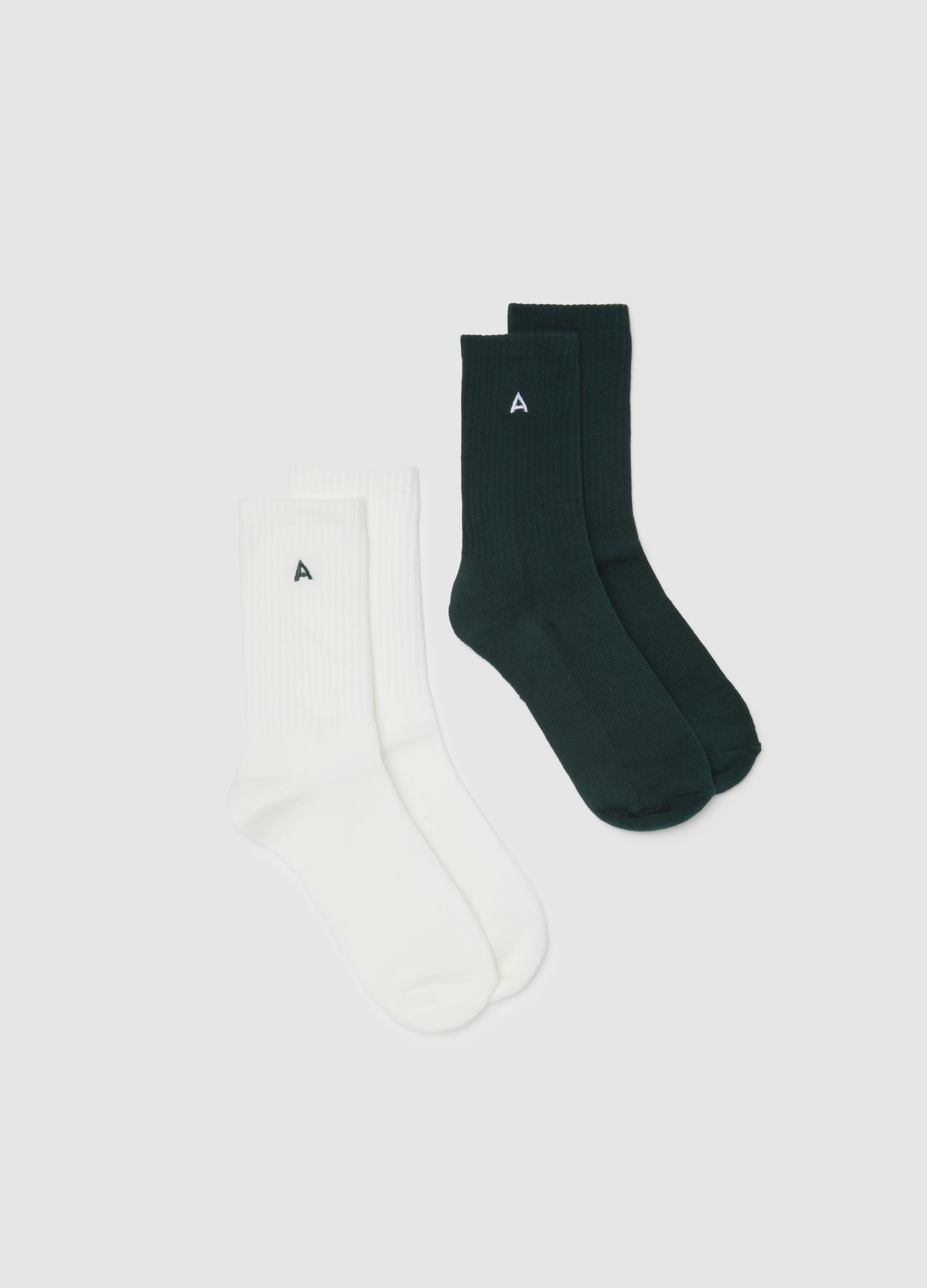 Altavia Studio, Bipack Calze Con Logo Altavia Studio, Donna, Multicolor, Taglia: 36-38