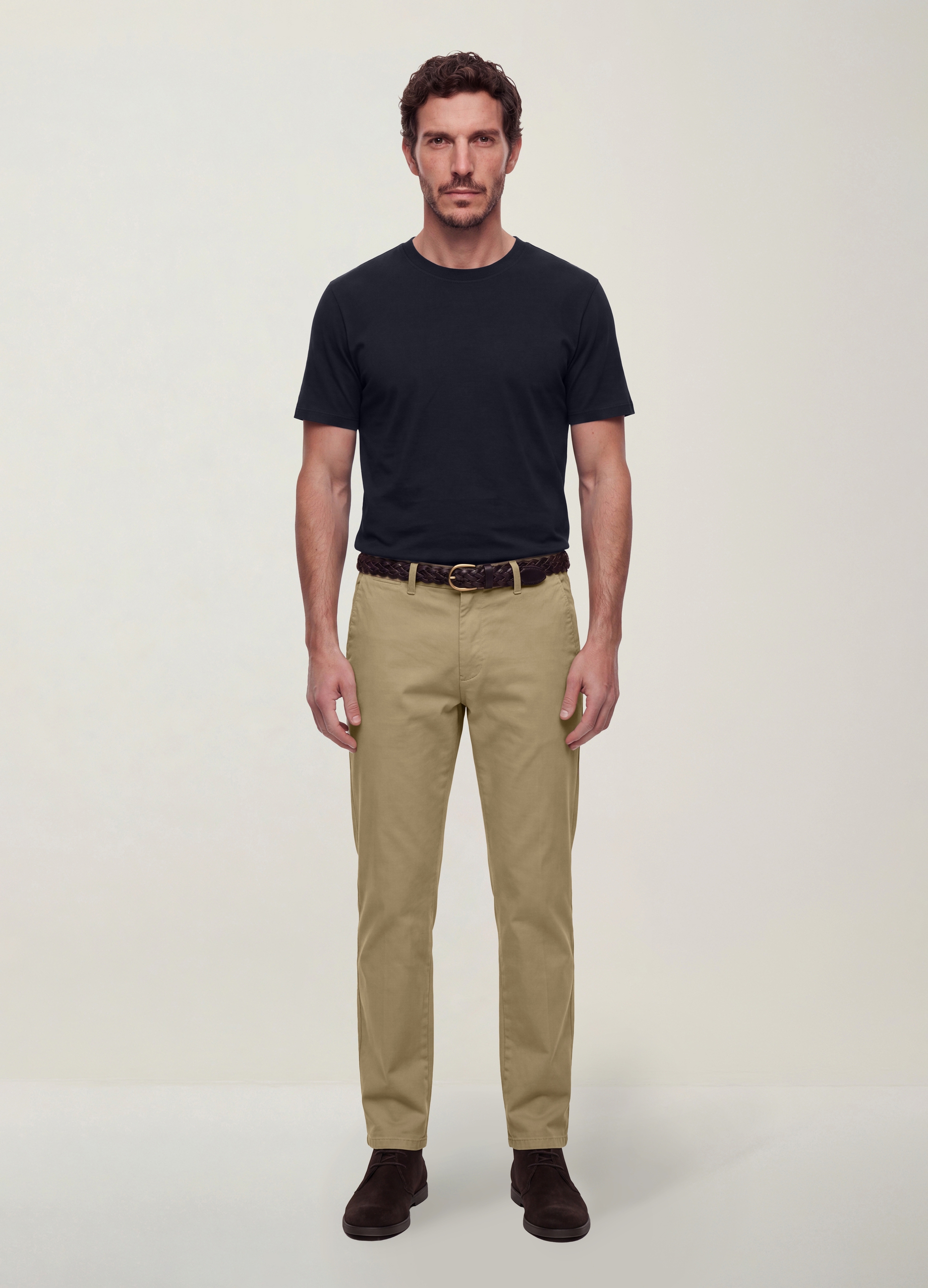 OVS, T-shirt The Iconic Tee Blu In Puro Cotone A Maniche Corte Relaxed Fit, Uomo, Blu, Taglia: S