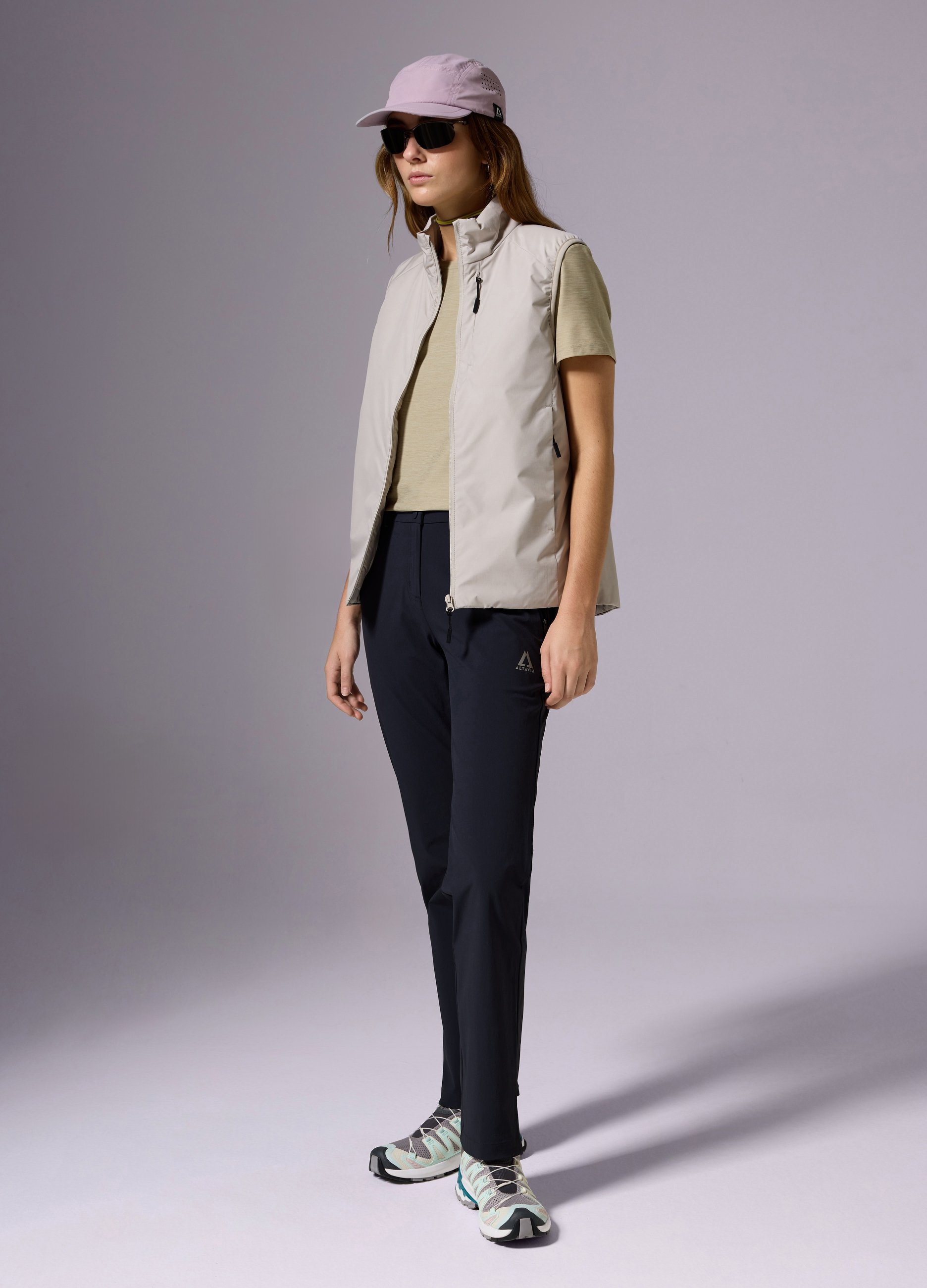 ALTAVIA, Pantalón De Trekking Altavia With Deborah Compagnoni, Mujer, Negro, Talla: 38