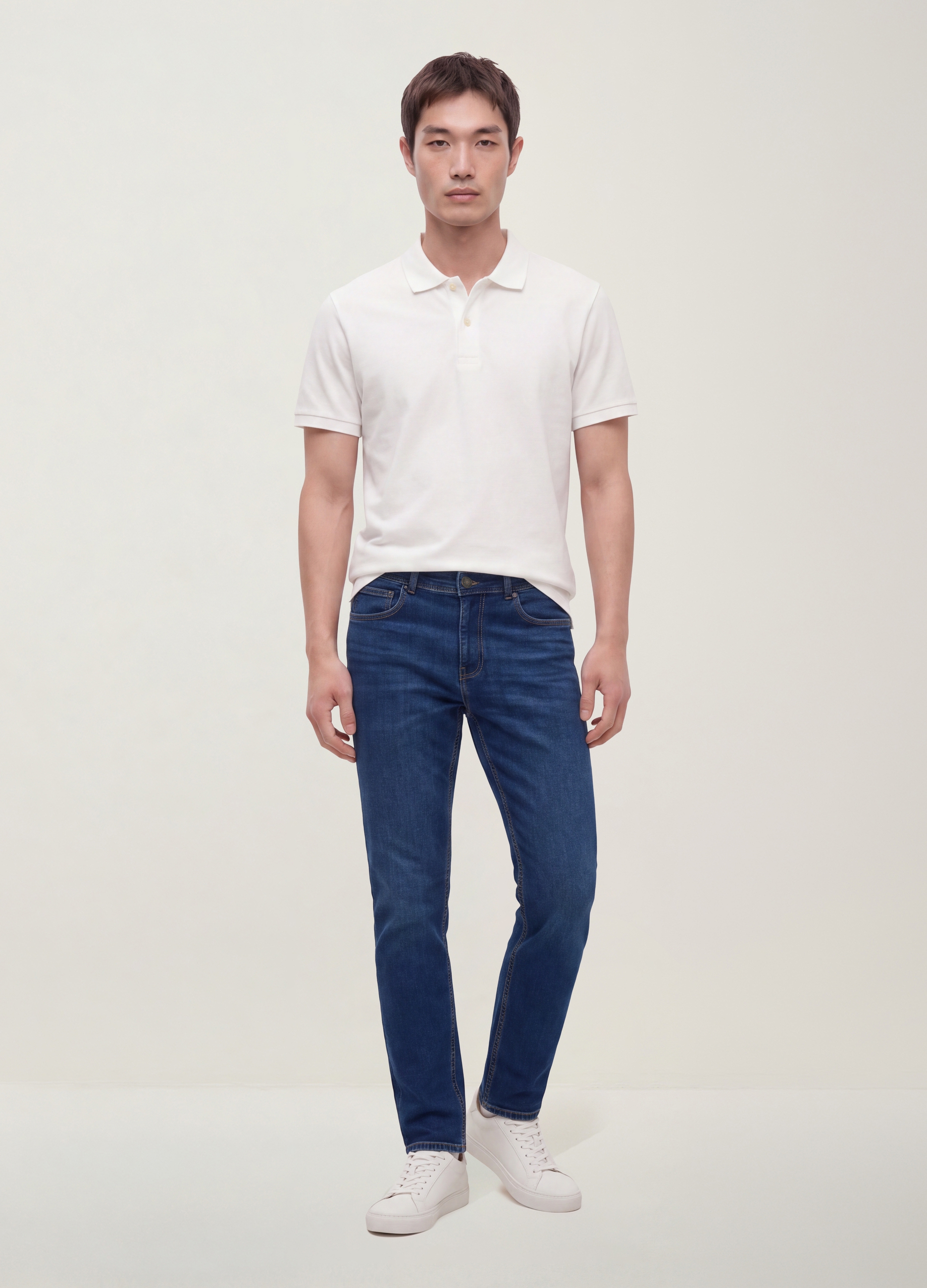 REPUBLIC OF DENIM, Jeans Denim Blu In Cotone Elasticizzato Skinny Fit, Uomo, Blu, Taglia: 48