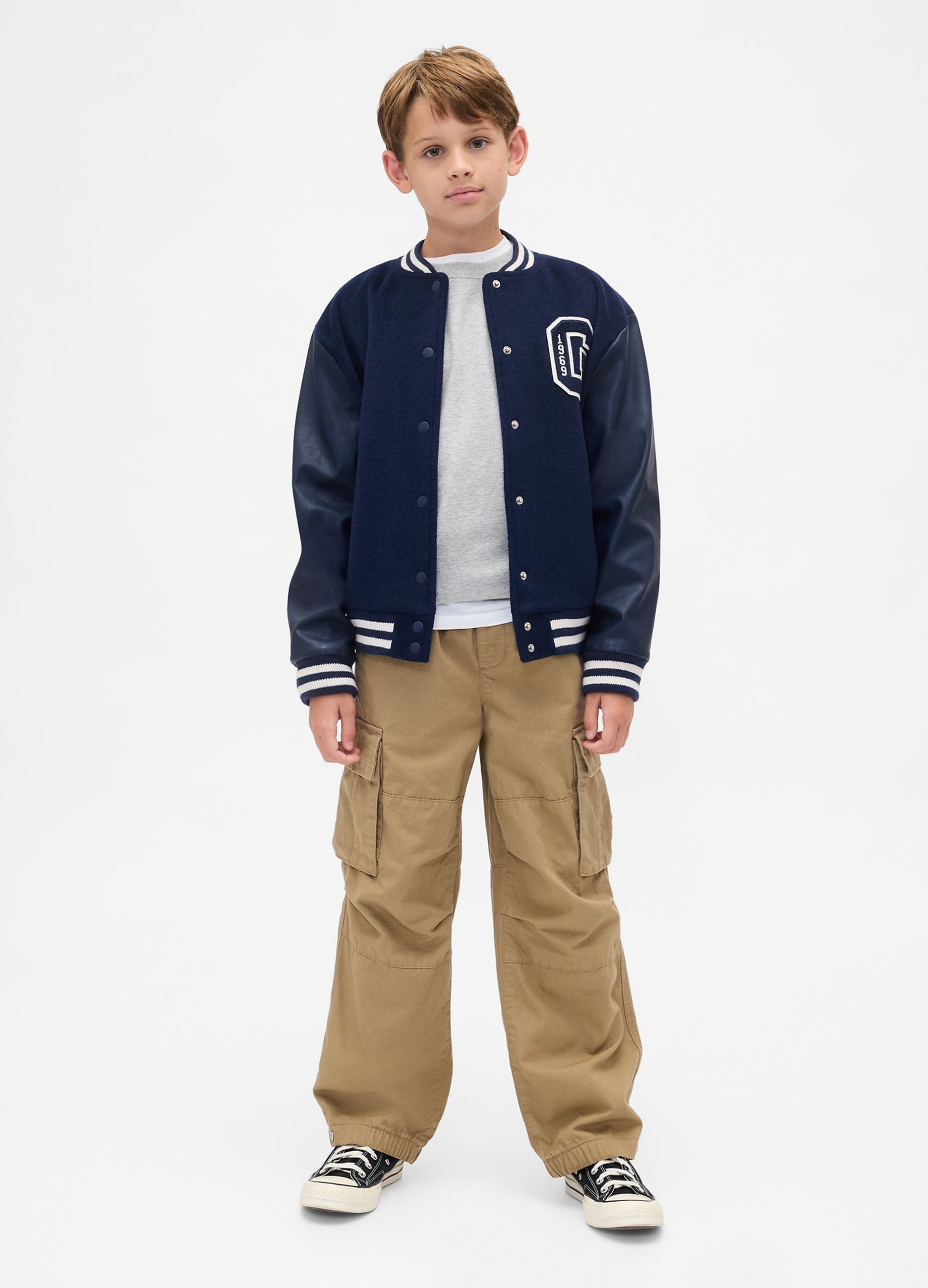 GAP KIDS, Pantaloni Cargo, Bambino, Beige, Taglia: S/114-130