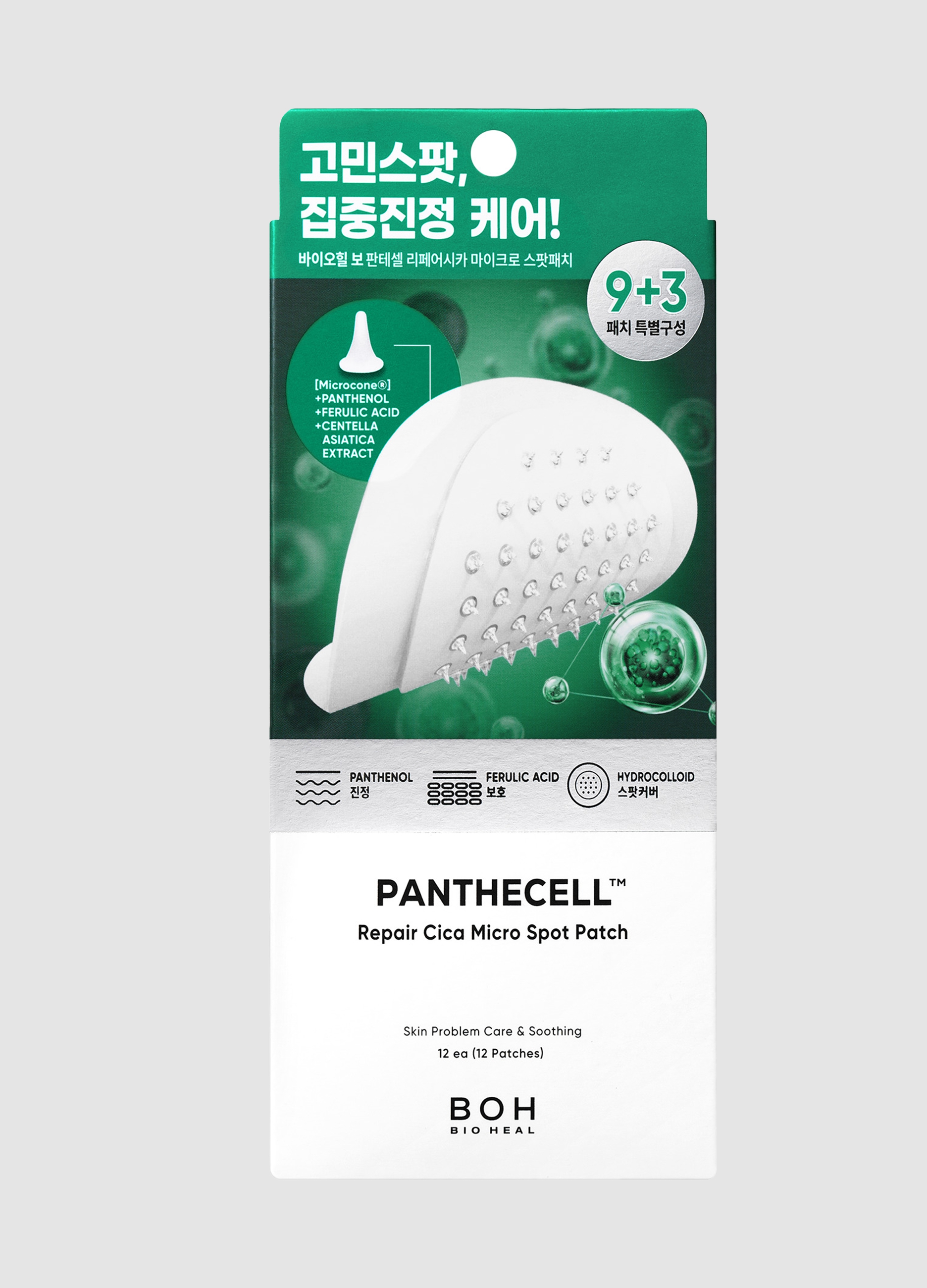 OVS, Panthecell Repair Cica Micro Spot Patch 9+3p - Beauty Care Coreana, Donna, Bianco, Taglia: FASUL