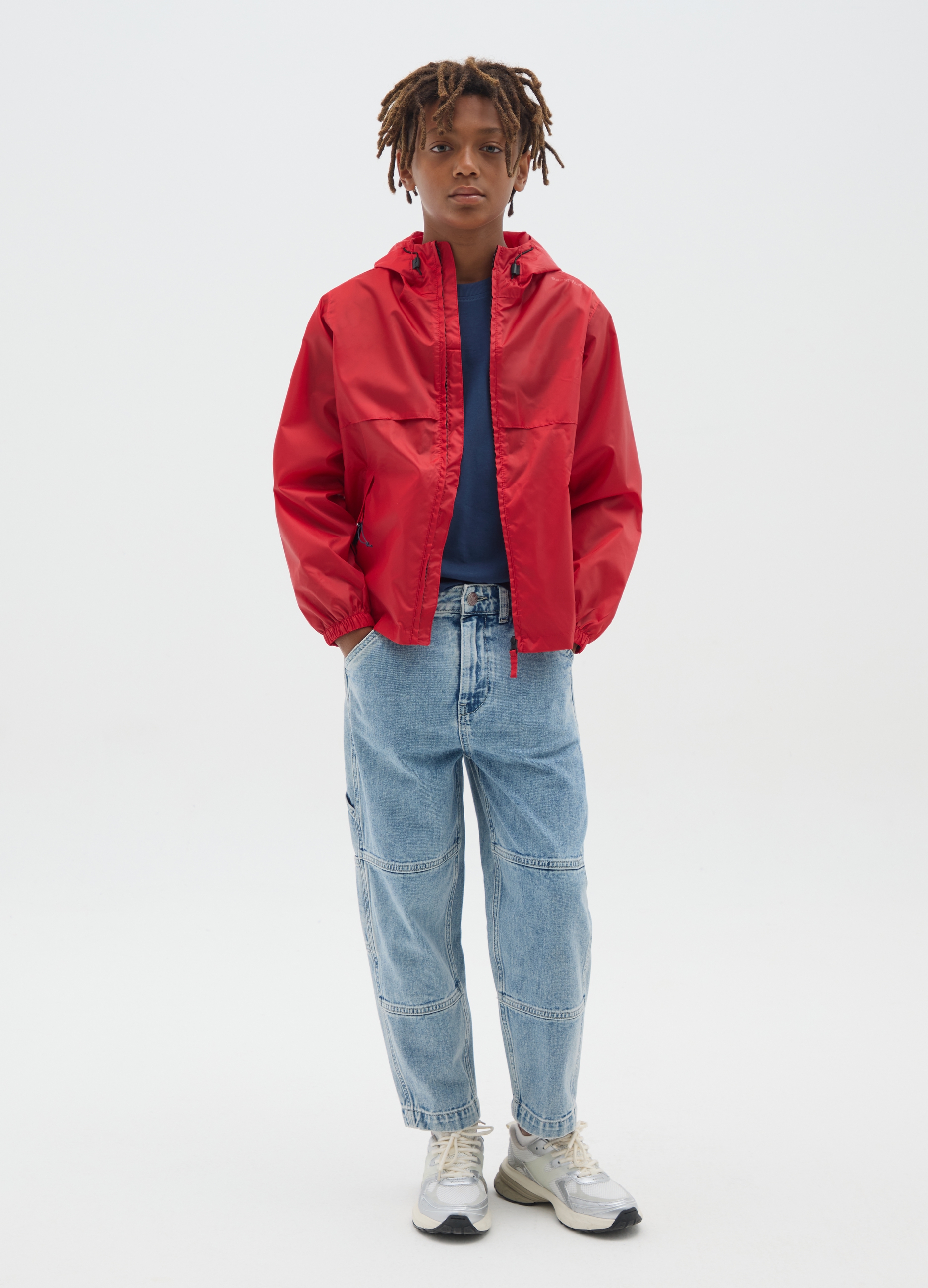 OVS, Vaqueros Para Chicos De Algodón Puro, Ajuste Regular, Niño, Azul claro, Talla: 14-15