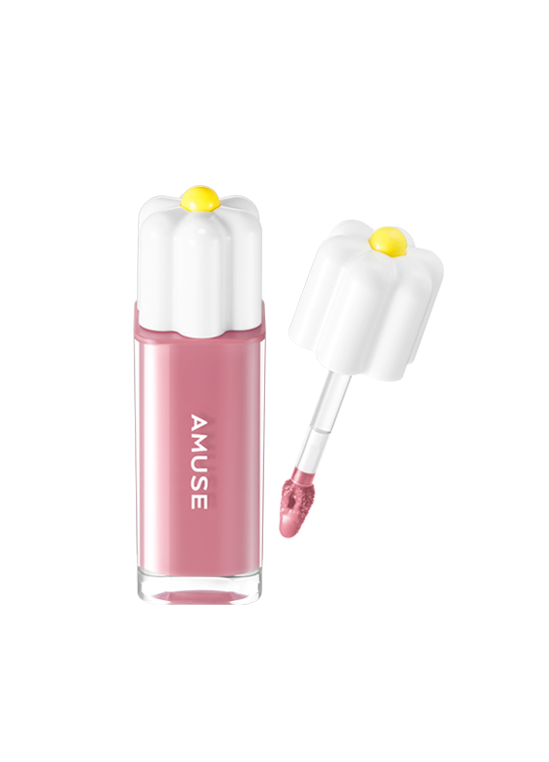 AMUSE, Tinta Labbra A Base D'acqua, Dona Grande Luminosità Con Finish Leggero A Lunga Tenuta - Make-up Coreano, Donna, Beige, Taglia: FASUL