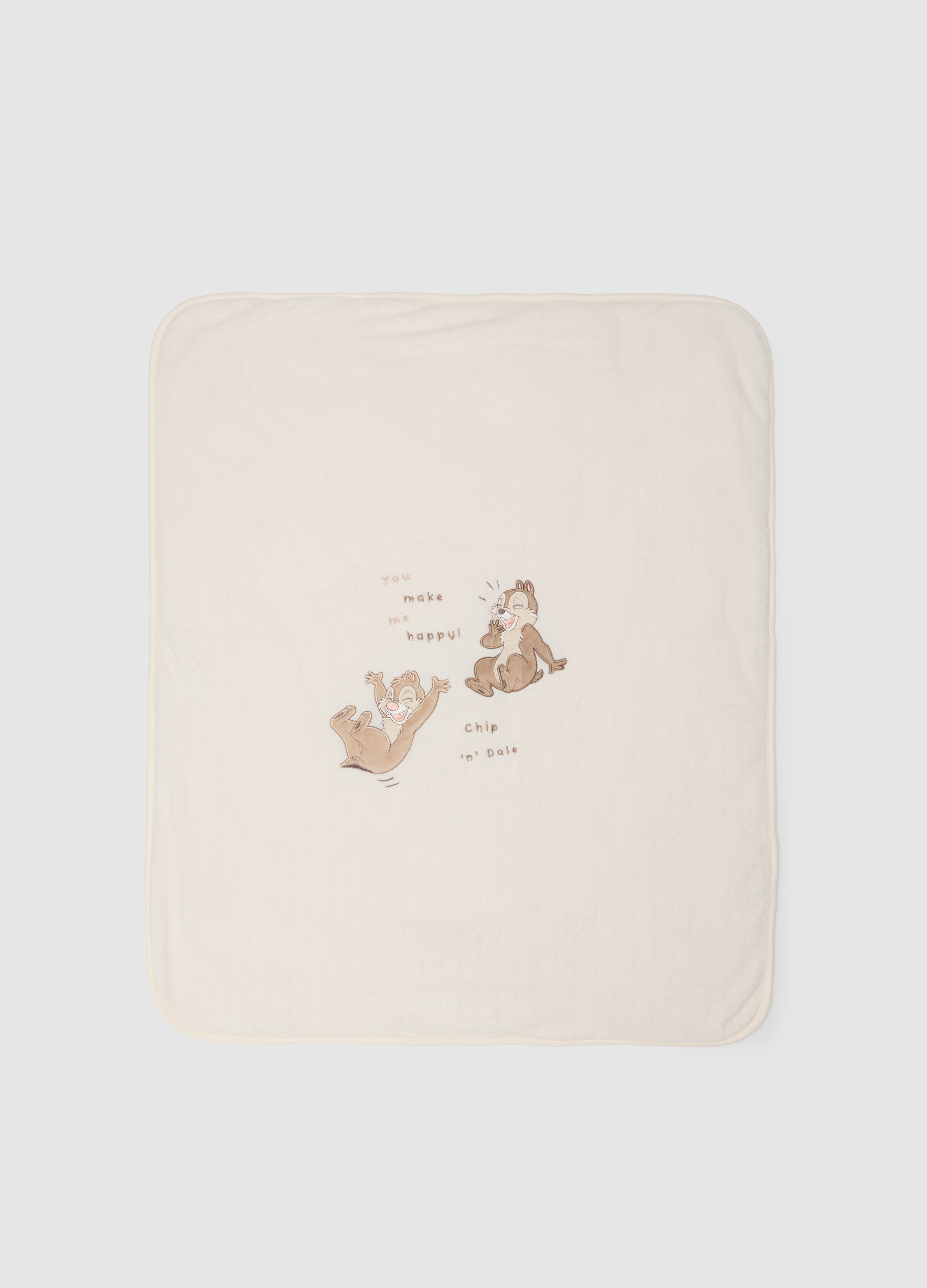 FAGOTTINO, Copertina Per Neonati Beige In Velour, Unisex, Beige, Taglia: ONE SIZE