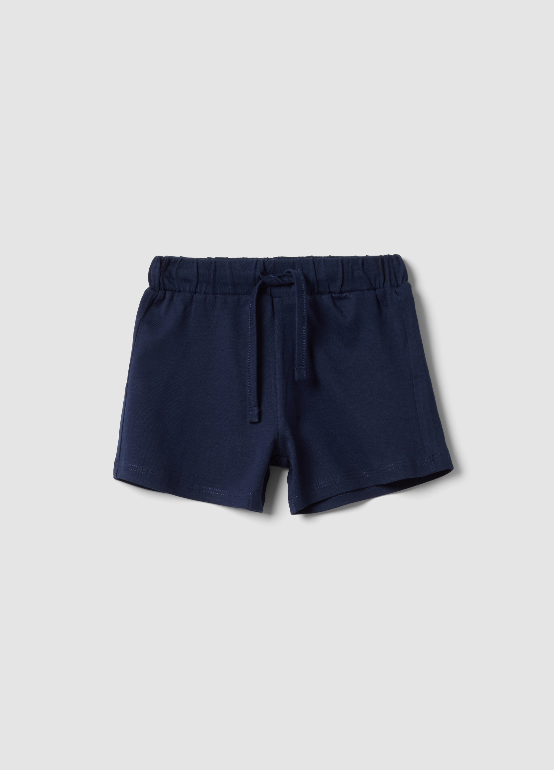 FAGOTTINO, Short Azul 100% Algodón Para Niña, Corte Regular, Niña, Azul marino, Talla: 30-36