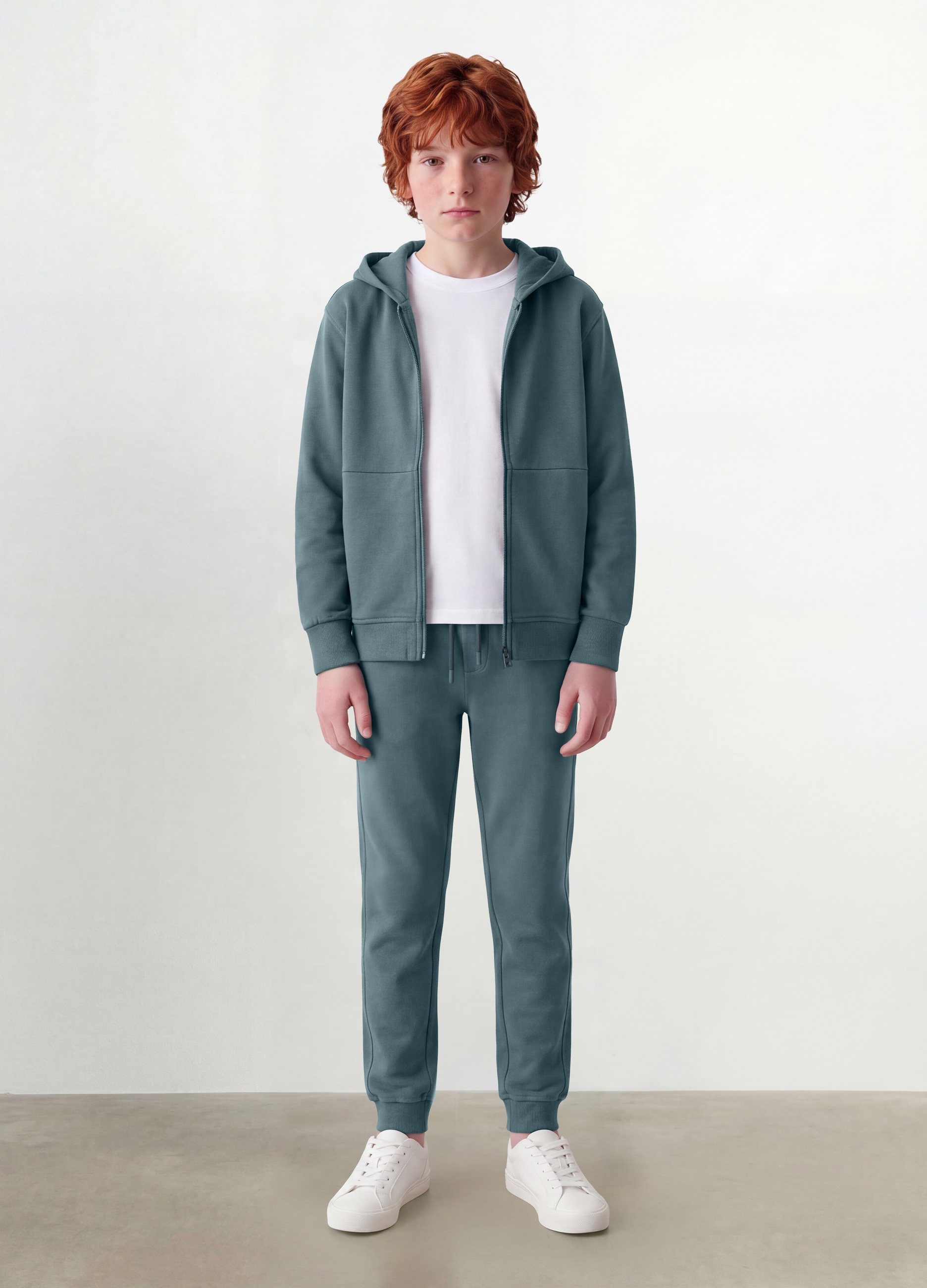 OVS KIDS, Pantaloni Jogger Blu In Cotone Organico, Bambino, Blu, Taglia: 13-14