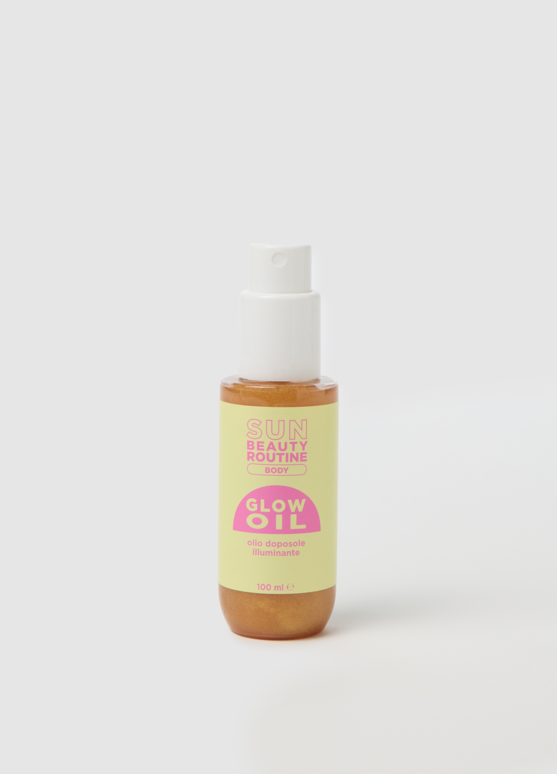 BODY BEAUTY ROUTINE, Glow Body Oil, Donna, Giallo, Taglia: FASUL