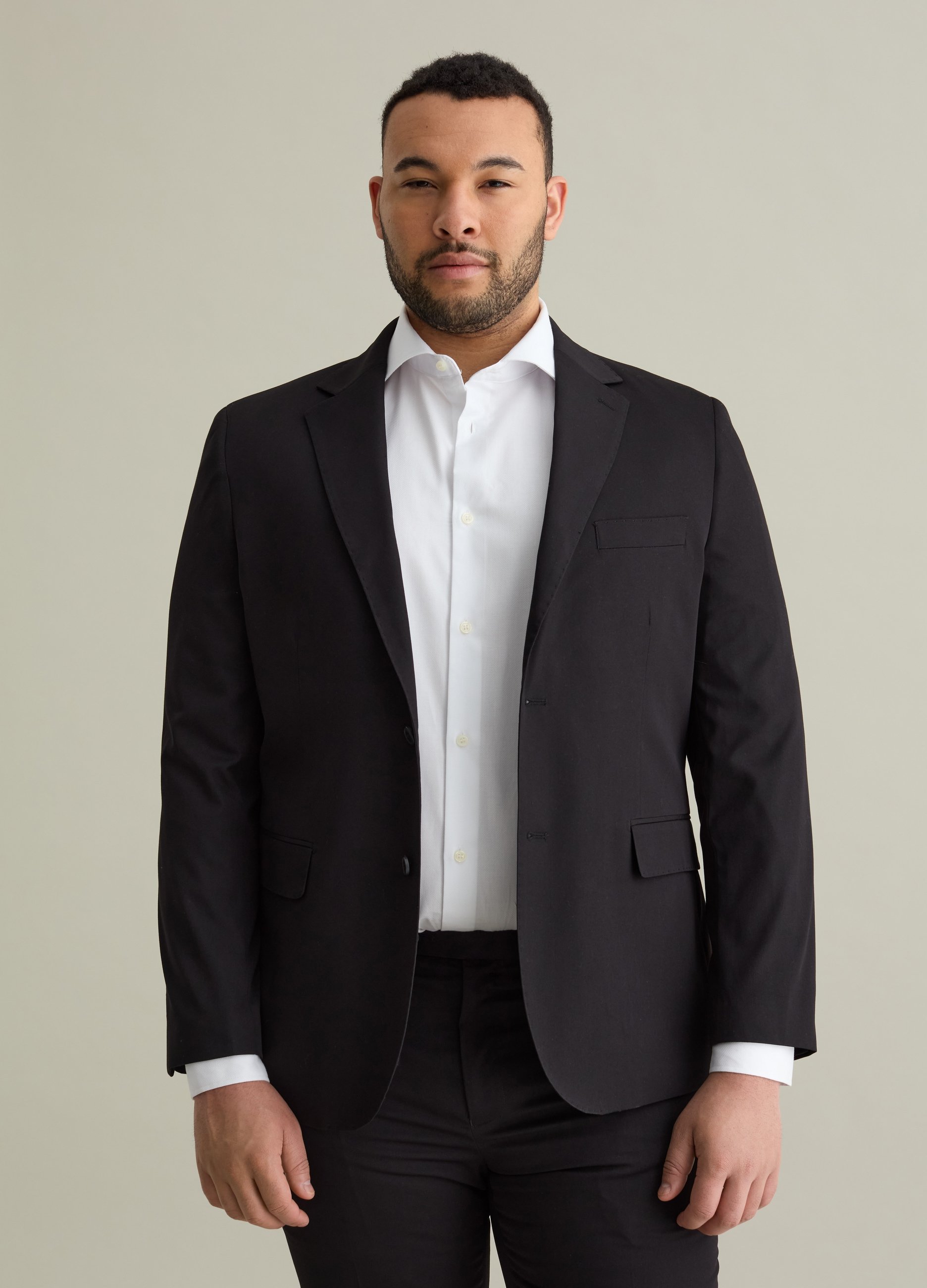 PIOMBO, Blazer Monopetto Plus Size, Uomo, Nero, Taglia: 54