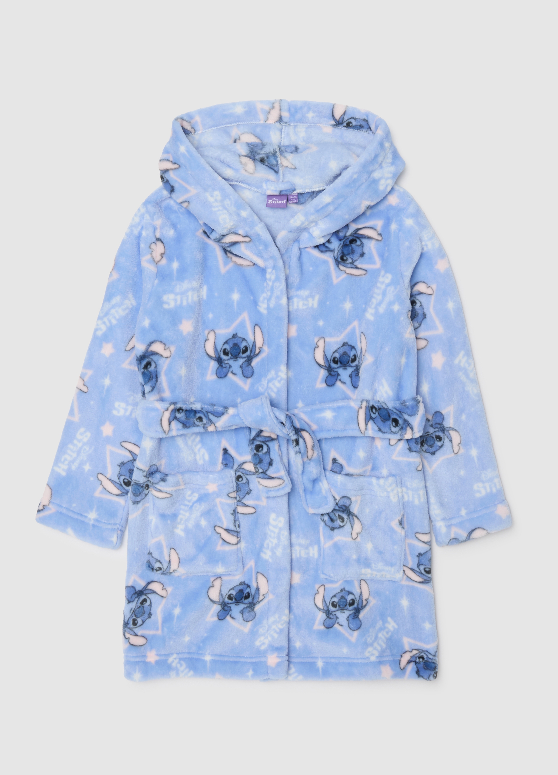 Accappatoio Da Bambina Azzurro, Niña, Azul Azur, Talla: 7-8