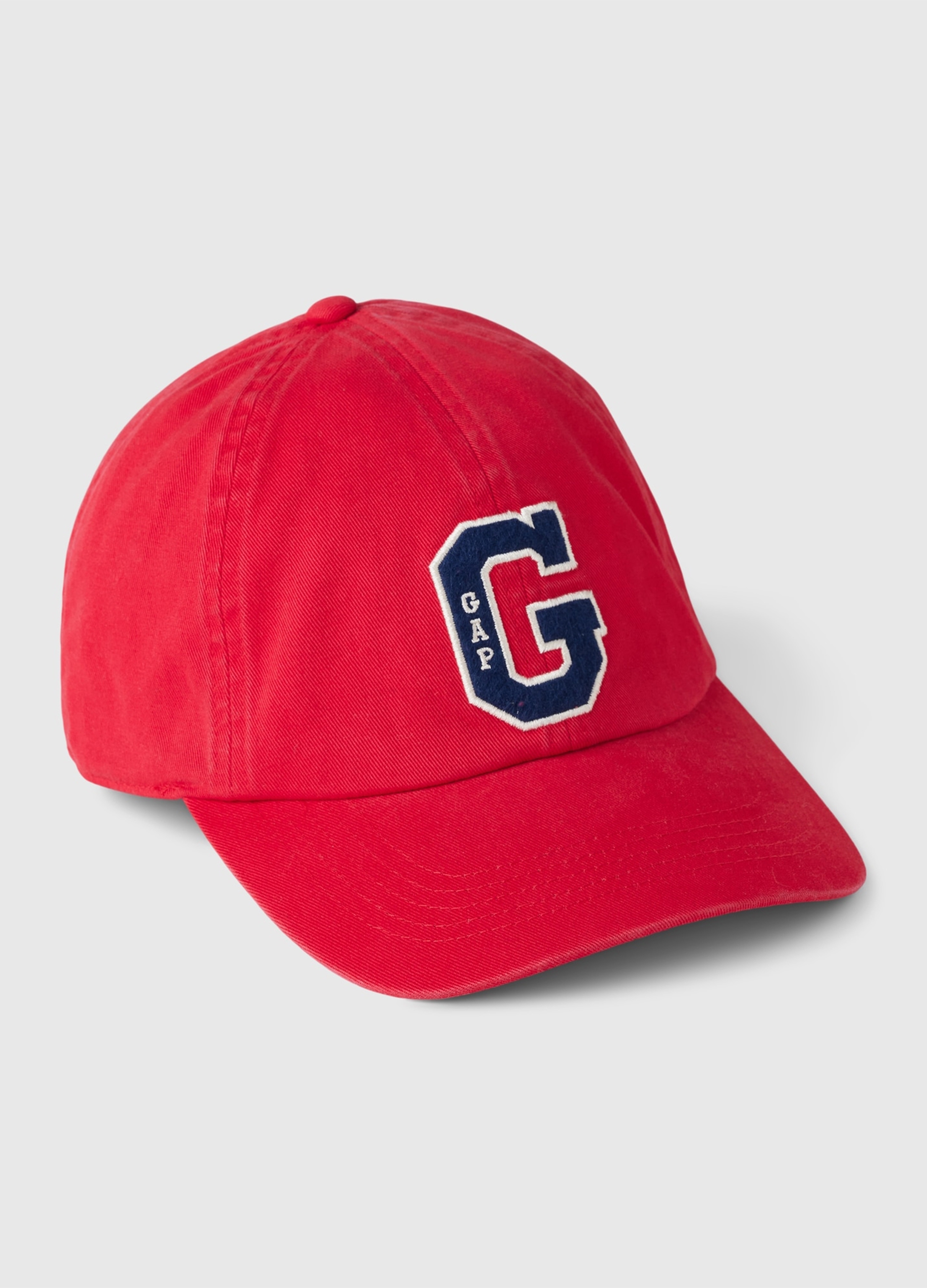 GAP, Cappello Da Baseball Con Ricamo Logo, Uomo, Rosso, Taglia: TAGLIA UNICA