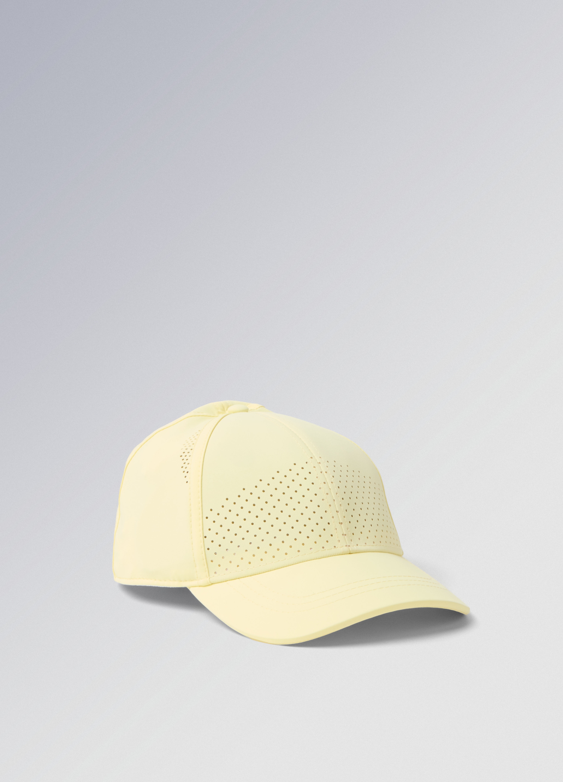 ALTAVIA COURT, Cappellino Sportivo Giallo In Tessuto Elasticizzato Con Visiera Altavia Court, Donna, Giallo, Taglia: ONE SIZE