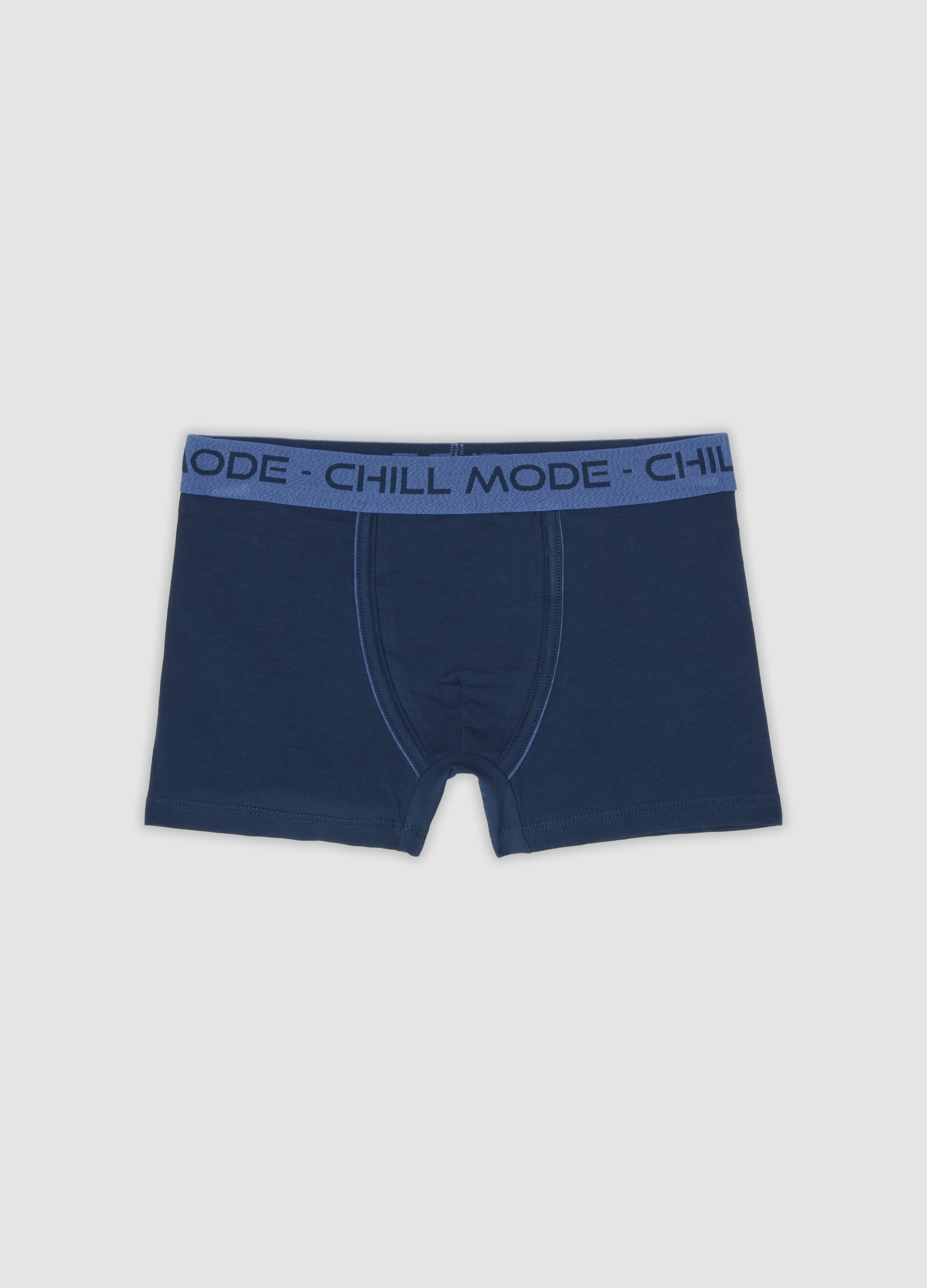 OVS KIDS, Boxer Midi Blu In Cotone Organico Elasticizzato Per Bambino E Ragazzo, Blu, Taglia: 14-15