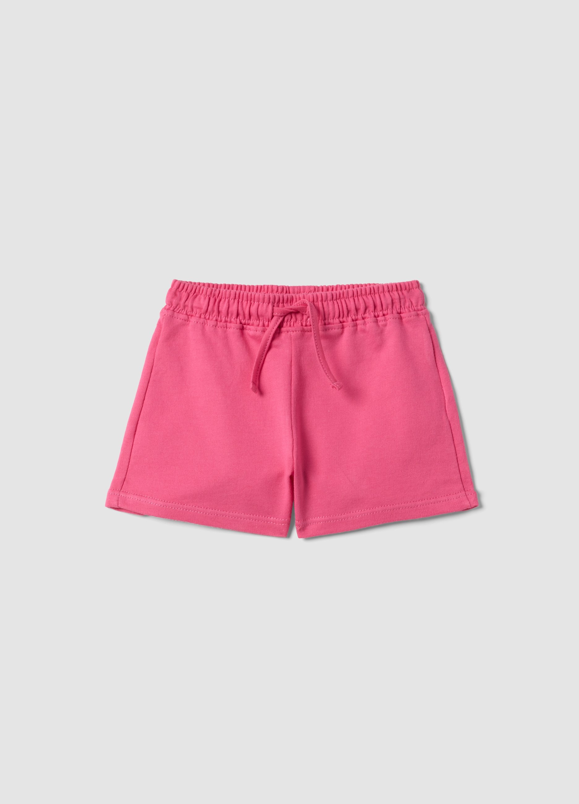 FAGOTTINO, Pantaloni Corti In Puro Cotone Rosa Da Bimba Regular Fit, Niña, Rosa, Talla: 24-30