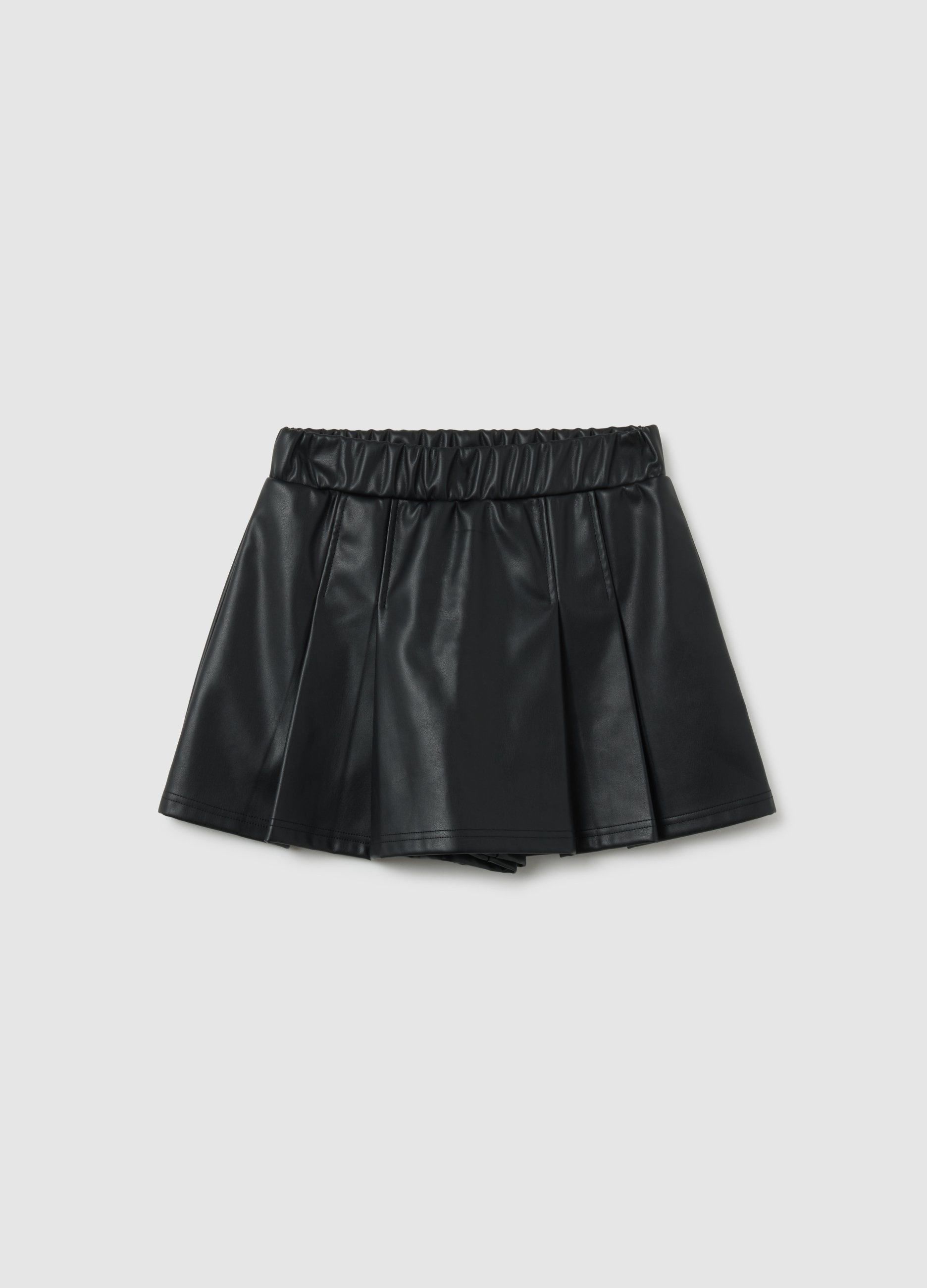 OVS KIDS, Shorts Negros Para Chicas Ajuste Regular, Niña, Gunmetal, Talla: 11-12
