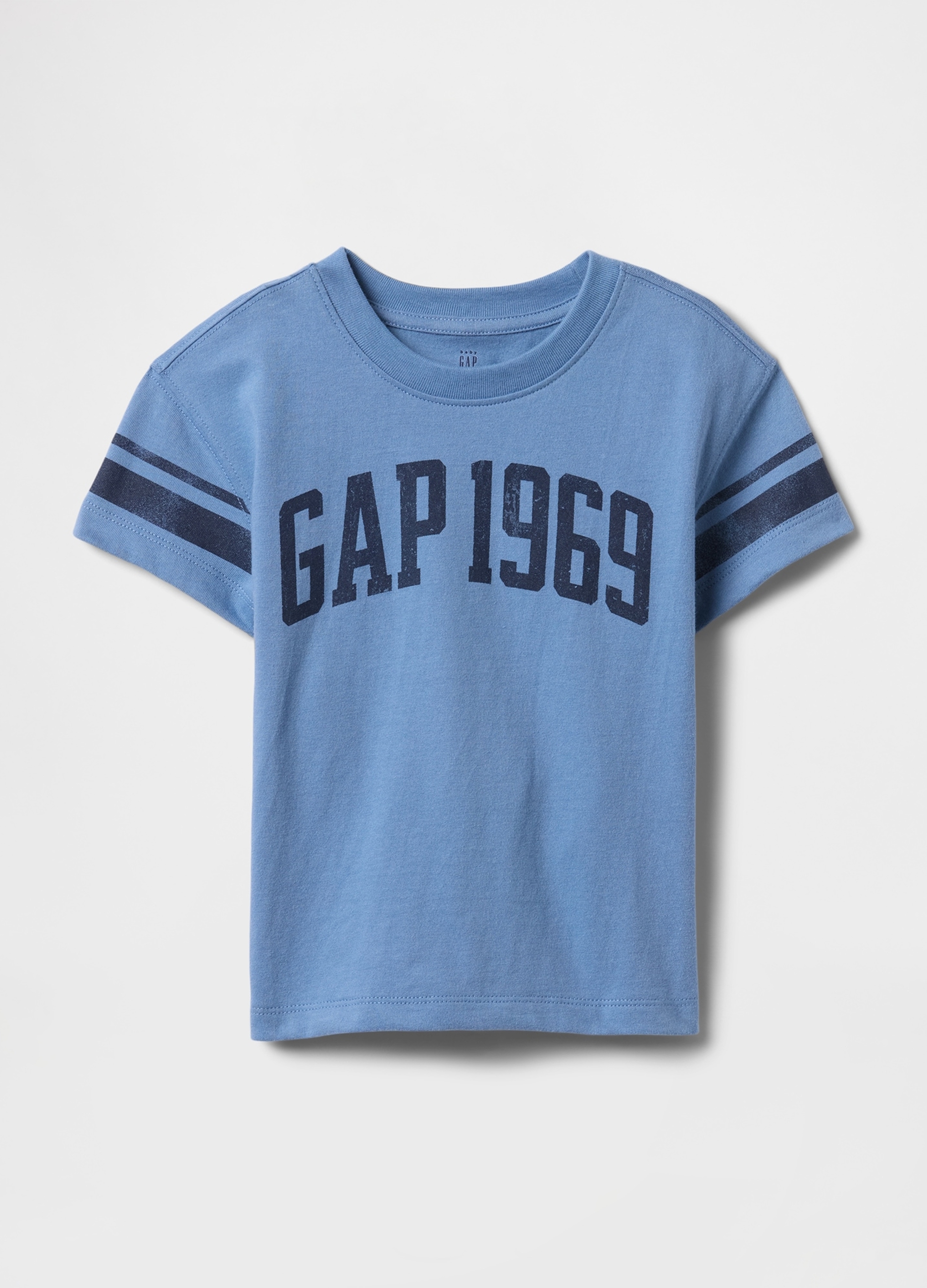 OVS, T-shirt Con Stampa, Unisex, Azzurro, Taglia: 12-18M/74-79