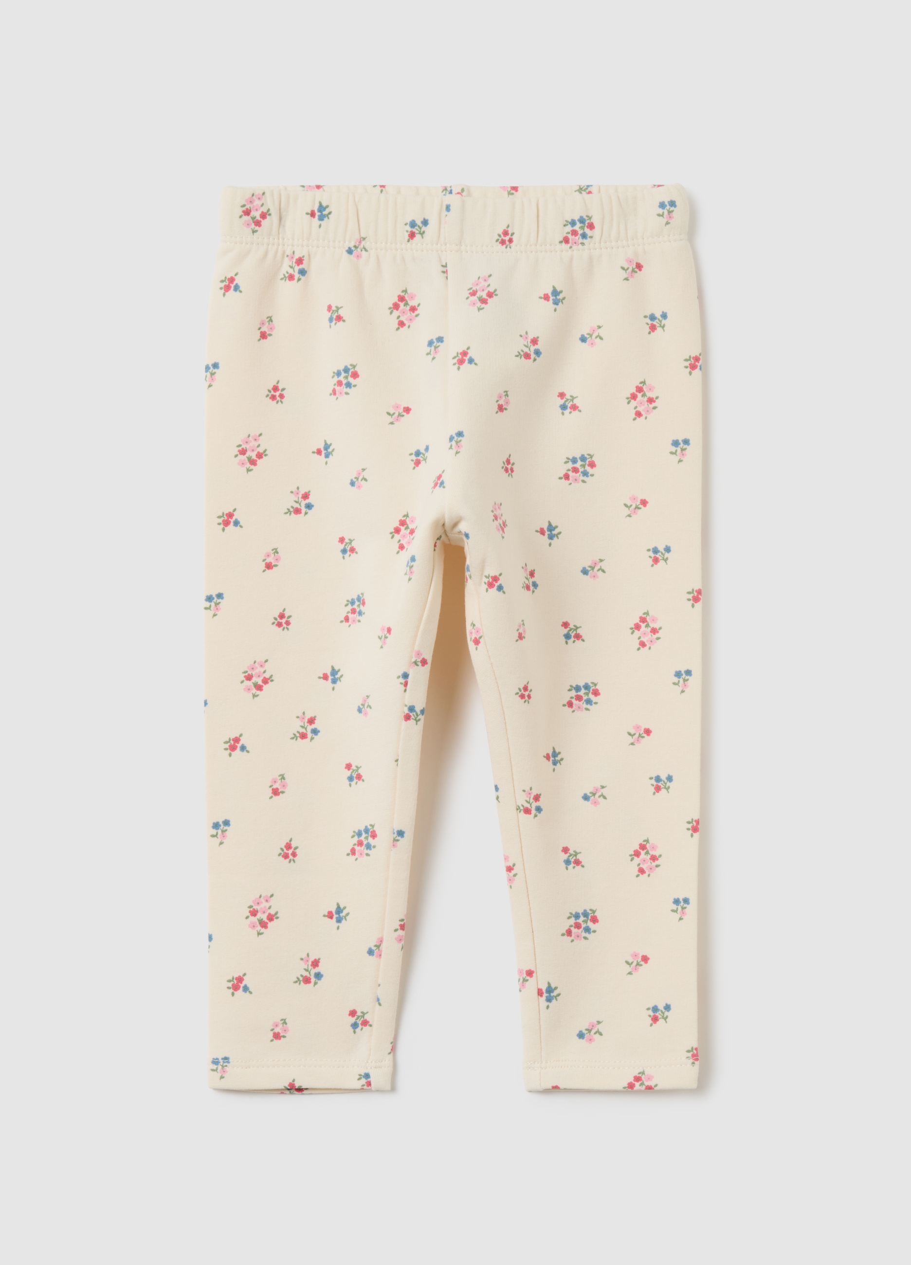FAGOTTINO, Leggings Da Bambina In Cotone Elasticizzato Rosa, Rosa, Taglia: 9-12