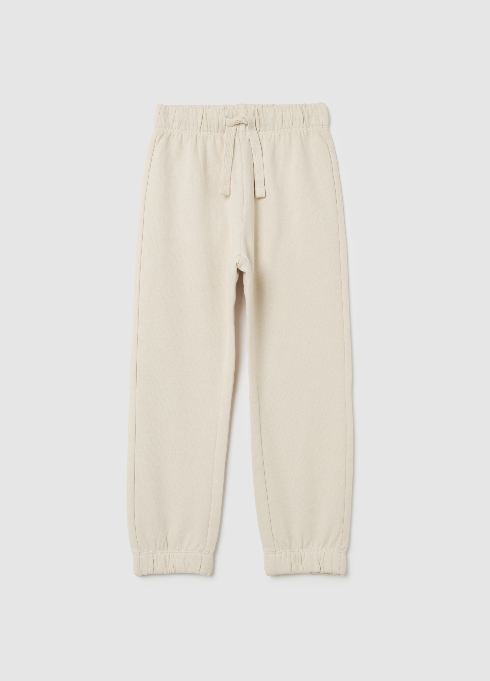 OVS KIDS, Jogger Da Bambino In Puro Cotone Marrone Jogger, Marrone, Taglia: 6-7