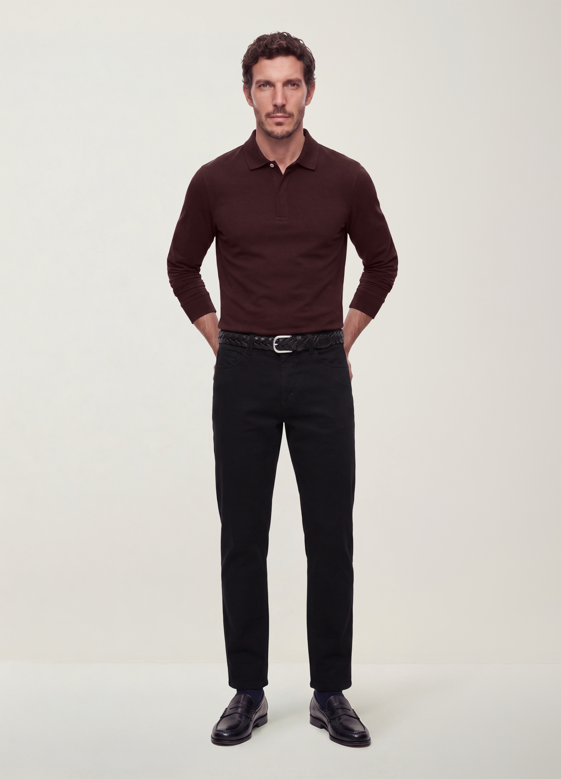 OVS , Pantaloni Neri In Puro Cotone Cinque Tasche, Uomo, Nero, Taglia: 52